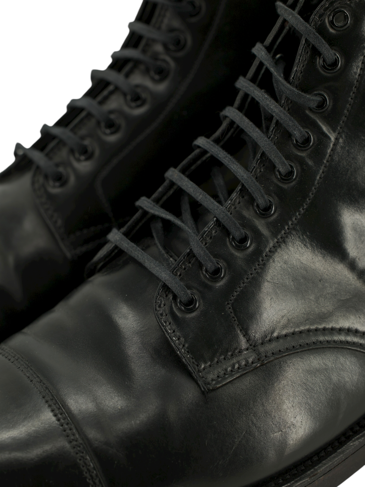 Alden Black Shell Cordovan Derby Jumper Boot