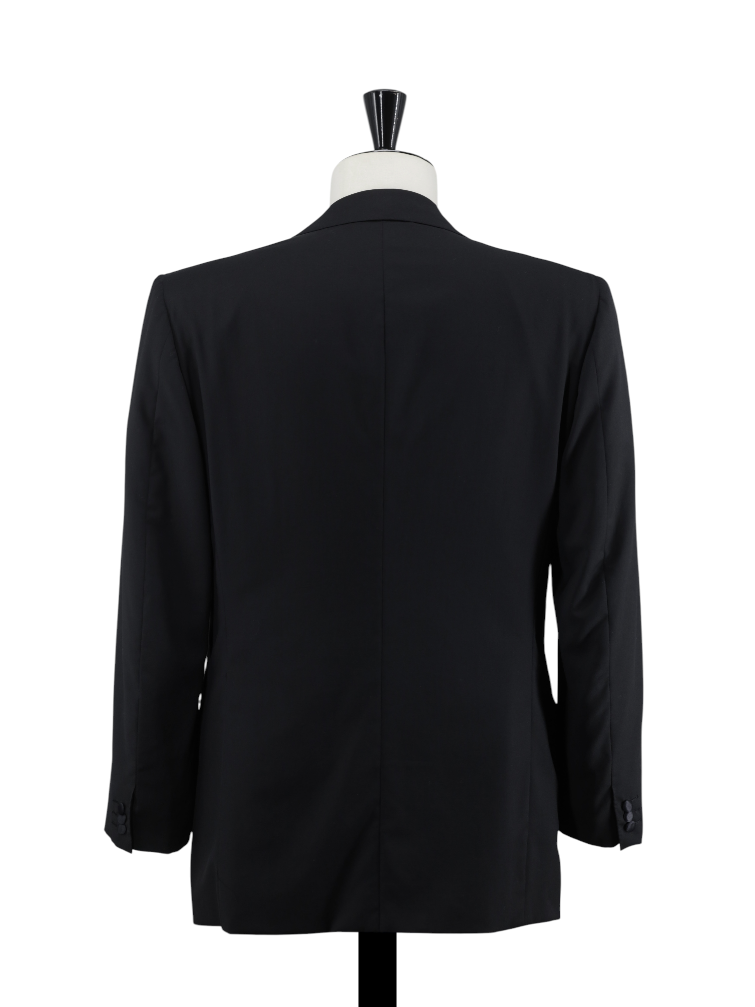 Kiton Black Vintage Fine-Wool Double Breasted Tuxedo Dinner Jacket