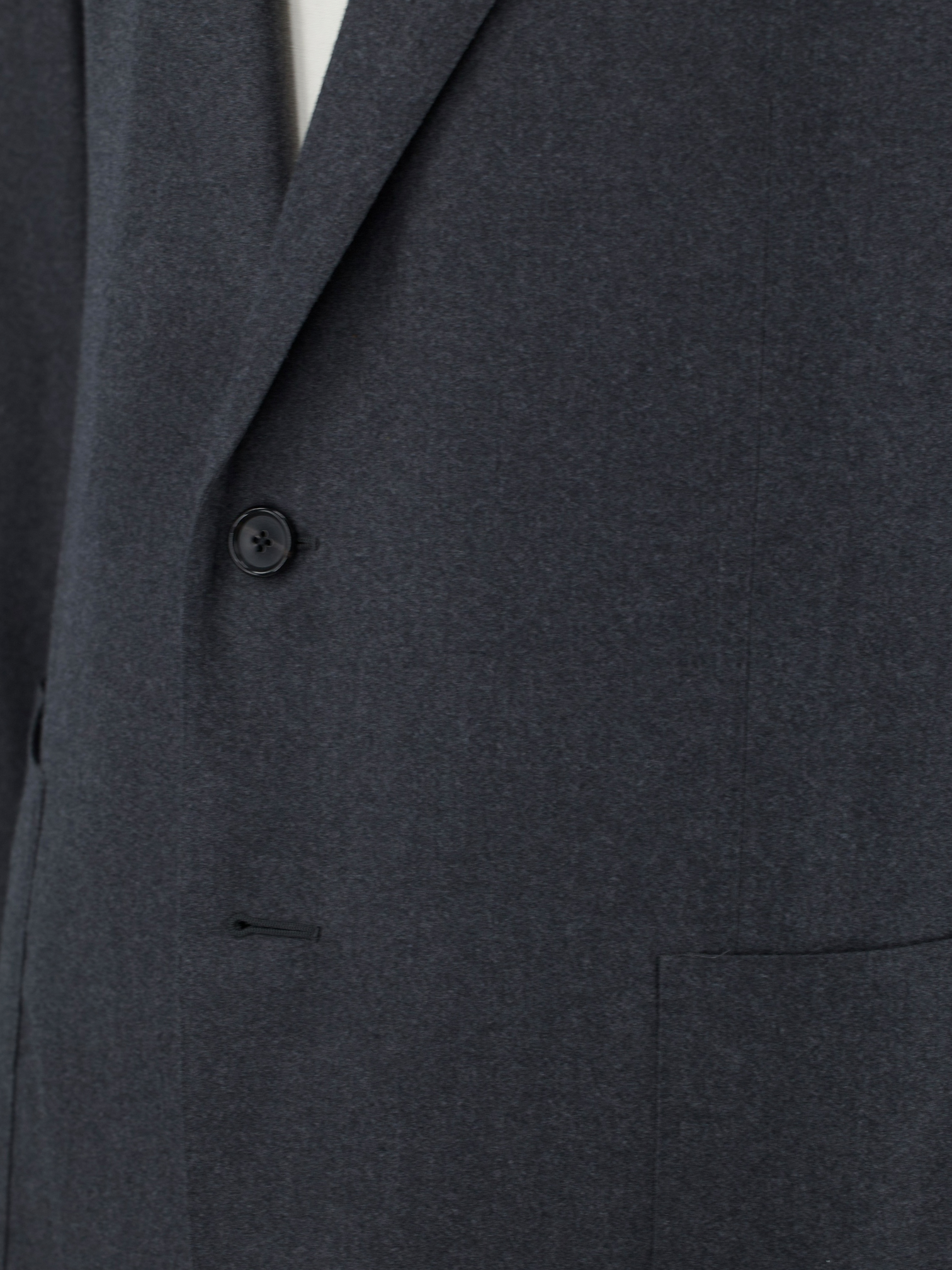 Caruso Grey Super 150's Wool-Flannel Jacket