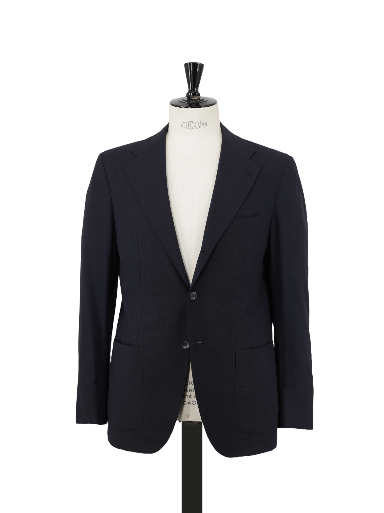 Kiton Deep Navy Cool-Wool Plain Weave Suit