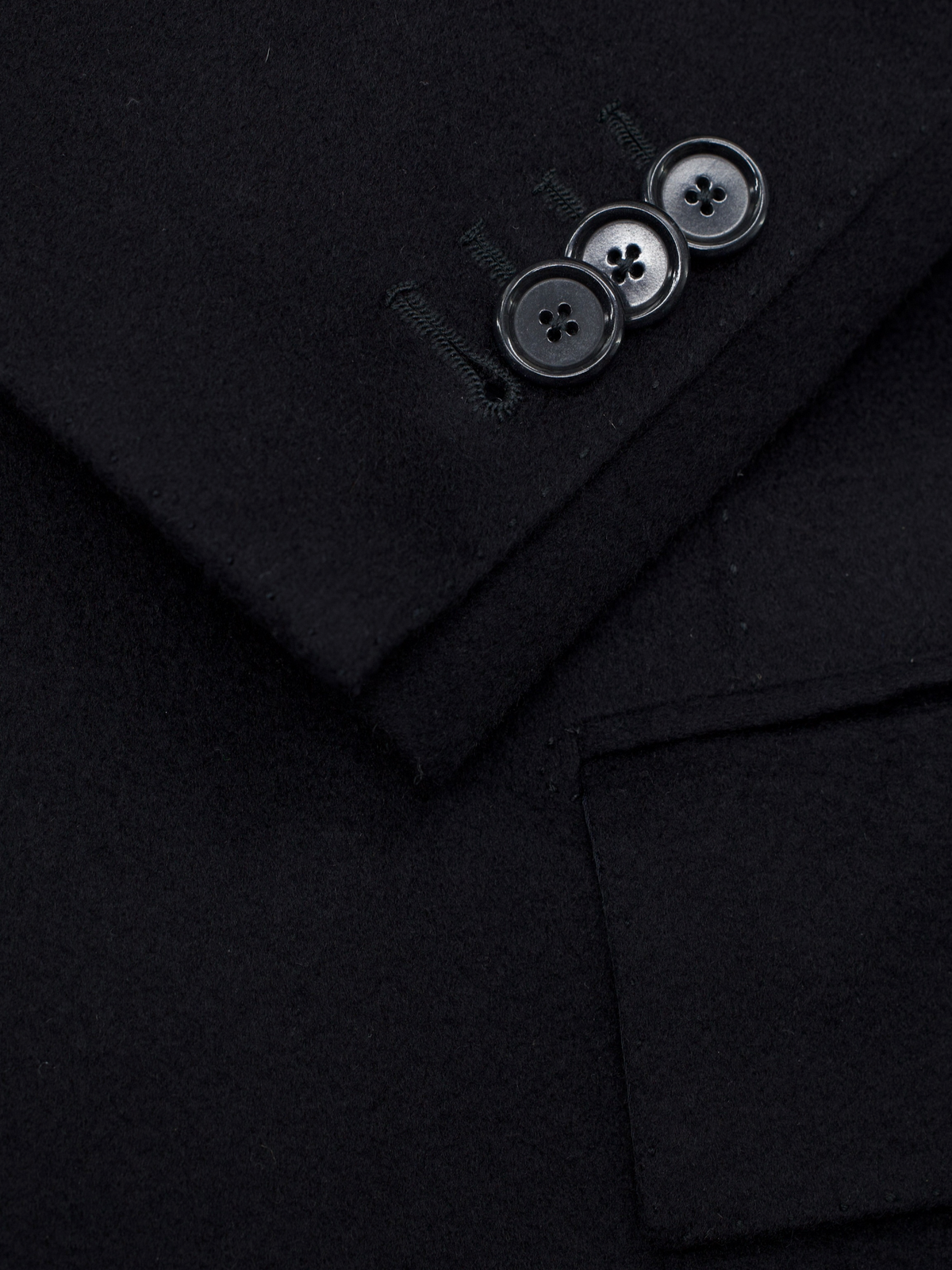 Cesare Attolini Navy Pure Cashmere Timeless Neapolitan Overcoat
