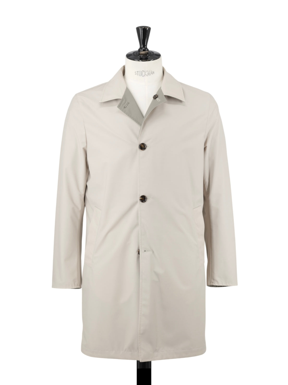 Kired Rosemary Green & Beige Reversible Stormsystem Raincoat