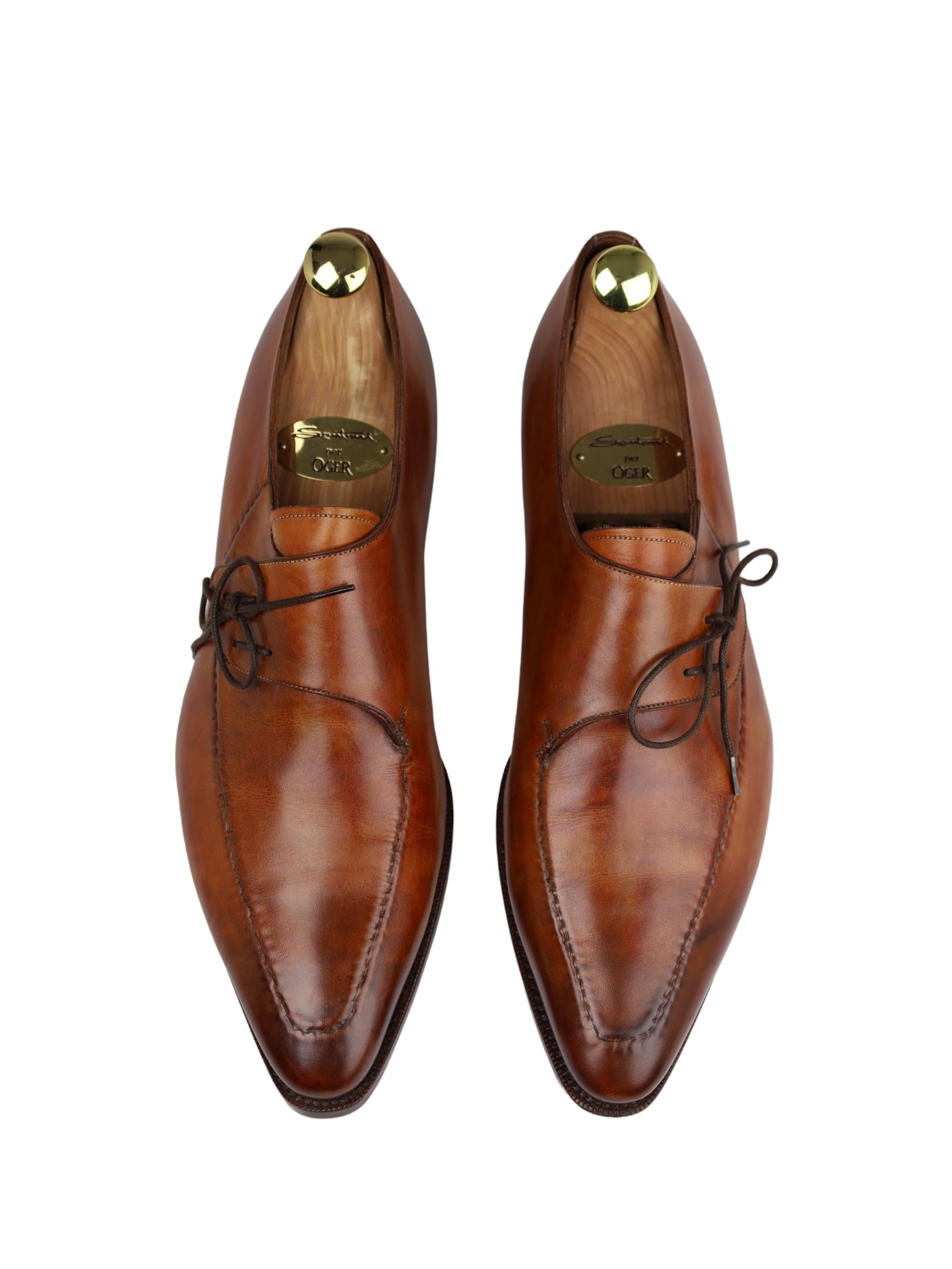 Santoni Brown Limited Edition veterschoen