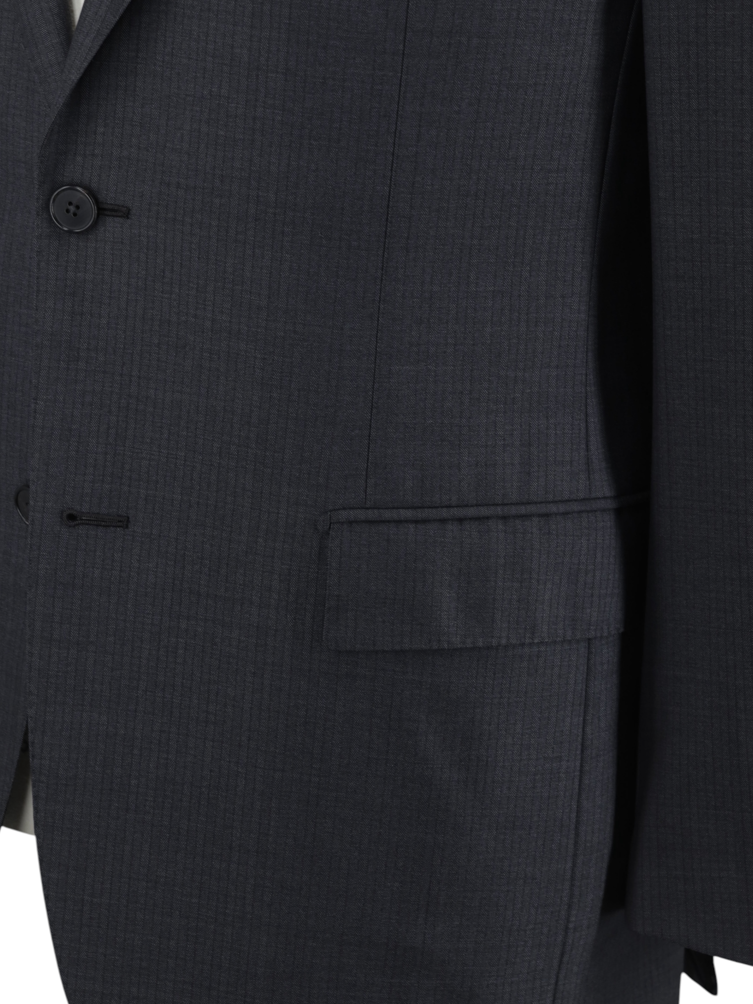 Ermenegildo Zegna Grey 15-milmil-15 Micro-Herringbone Mila Suit