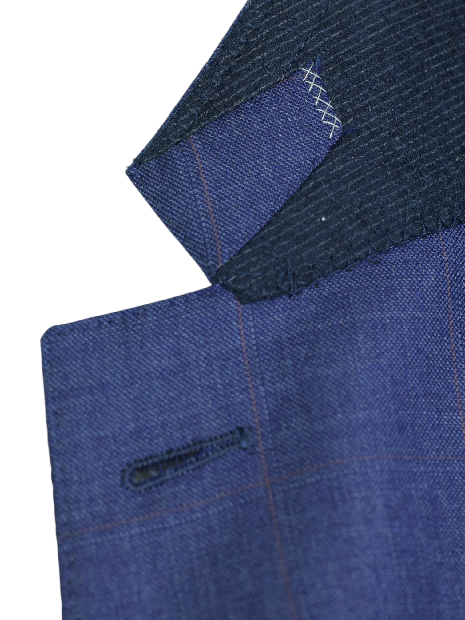 Ermenegildo Zegna Blue "Multiseason" Wool Pinstripe Suit