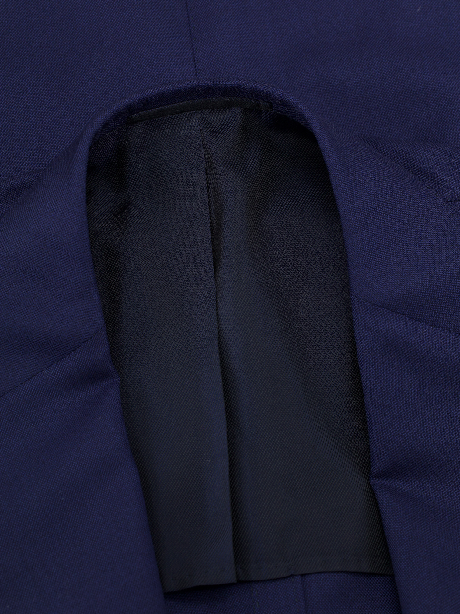 Cesare Attolini Marine Blue Super 120's Pinpoint Blazer Jacket