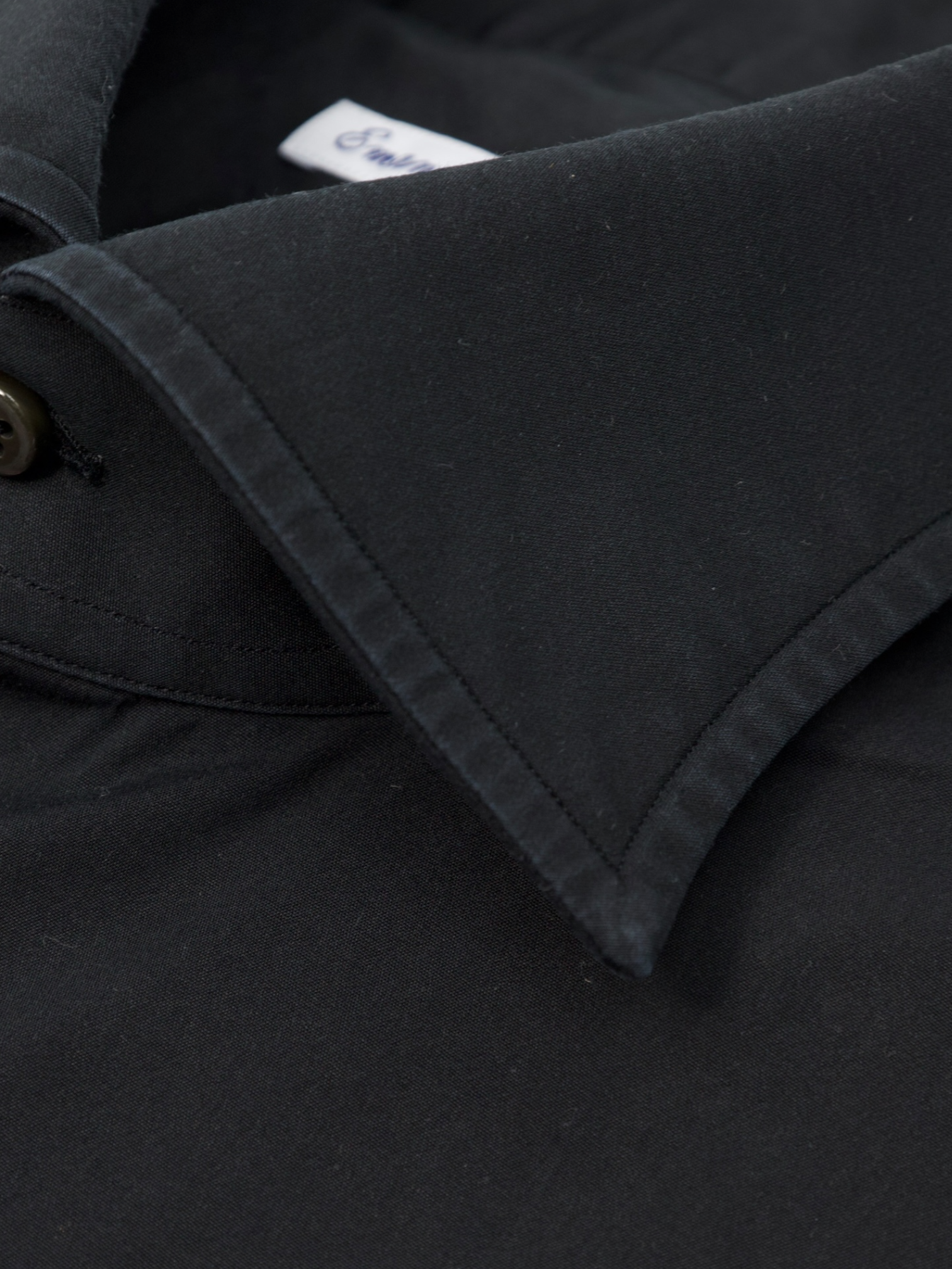 Emanuele Maffeis Black Cotton Shirt