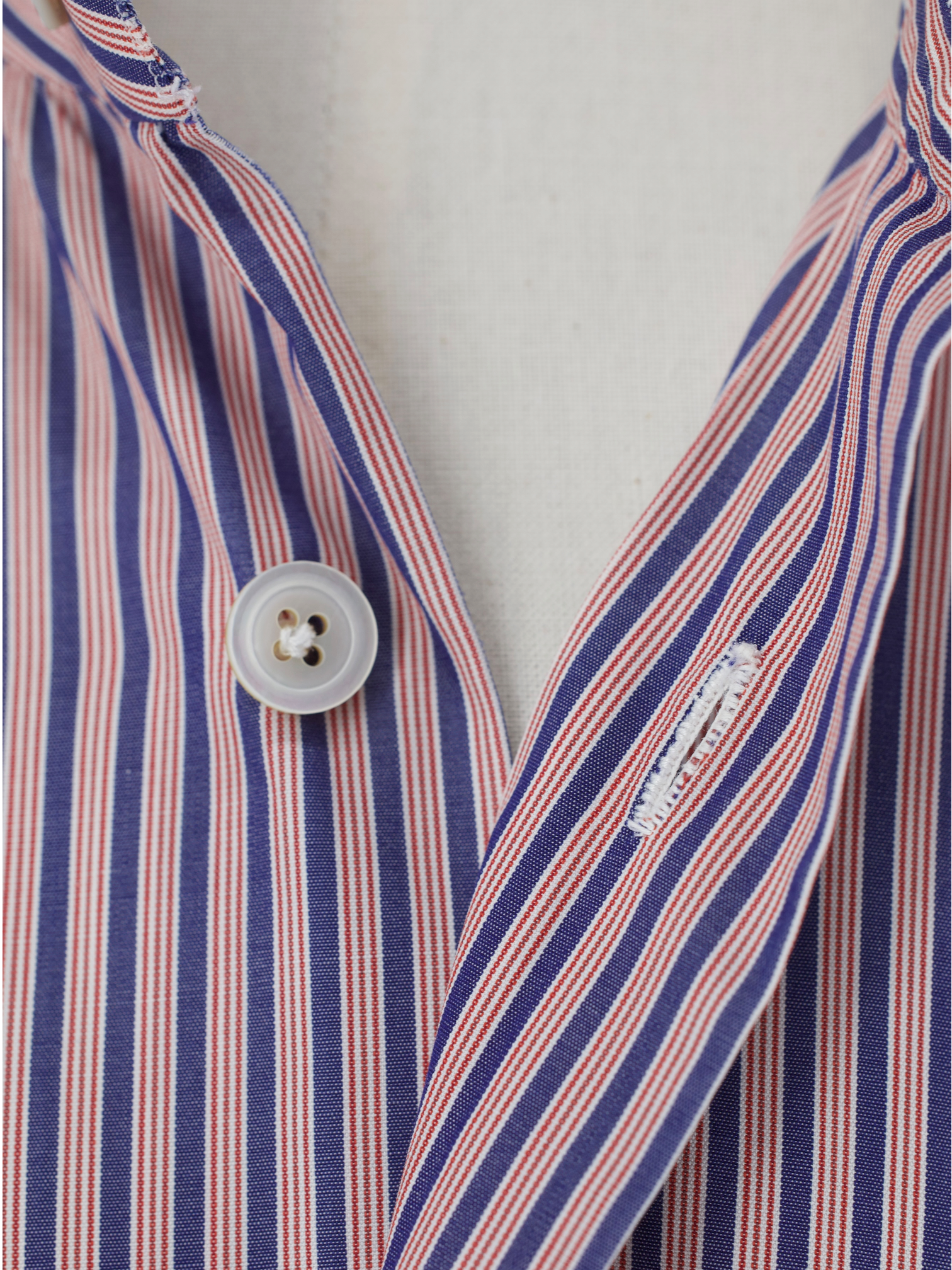 Kiton Pink & Purple Cotton Multi-Stripe Shirt