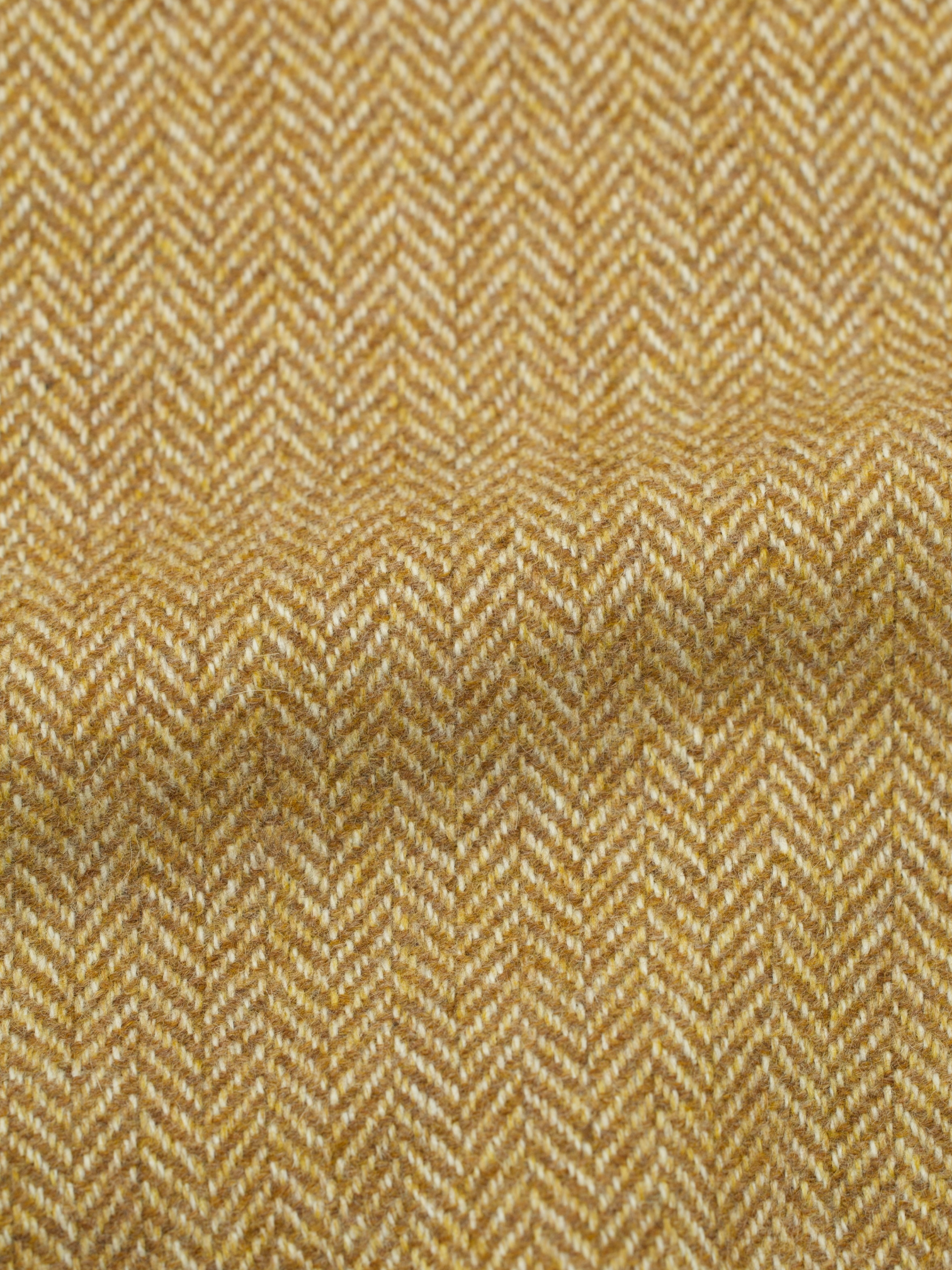 Cesare Attolini Caramel Brown Pure Cashmere Herringbone Jacket