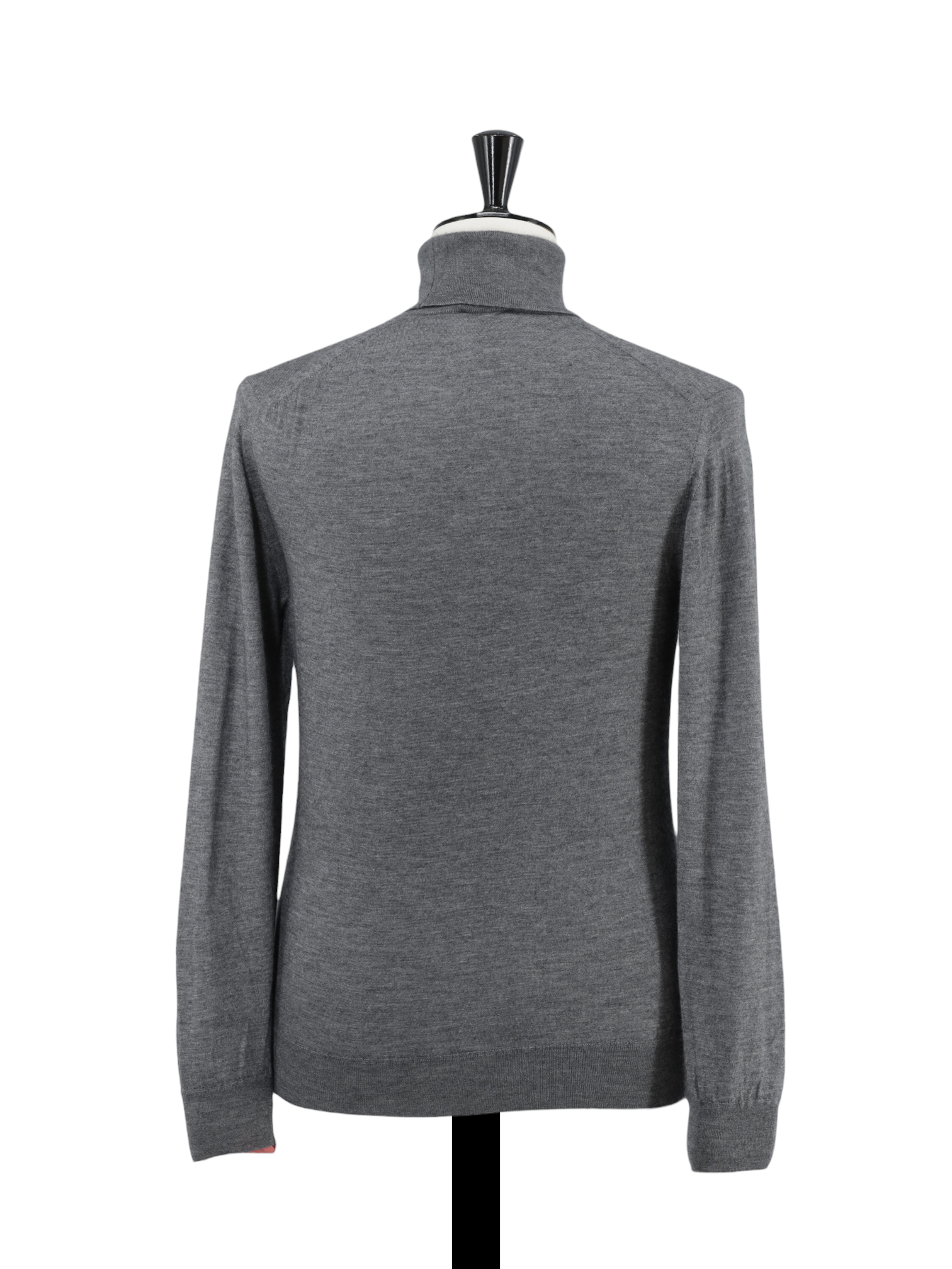 Brioni Grey Cashmere & Silk Luxury Turtleneck