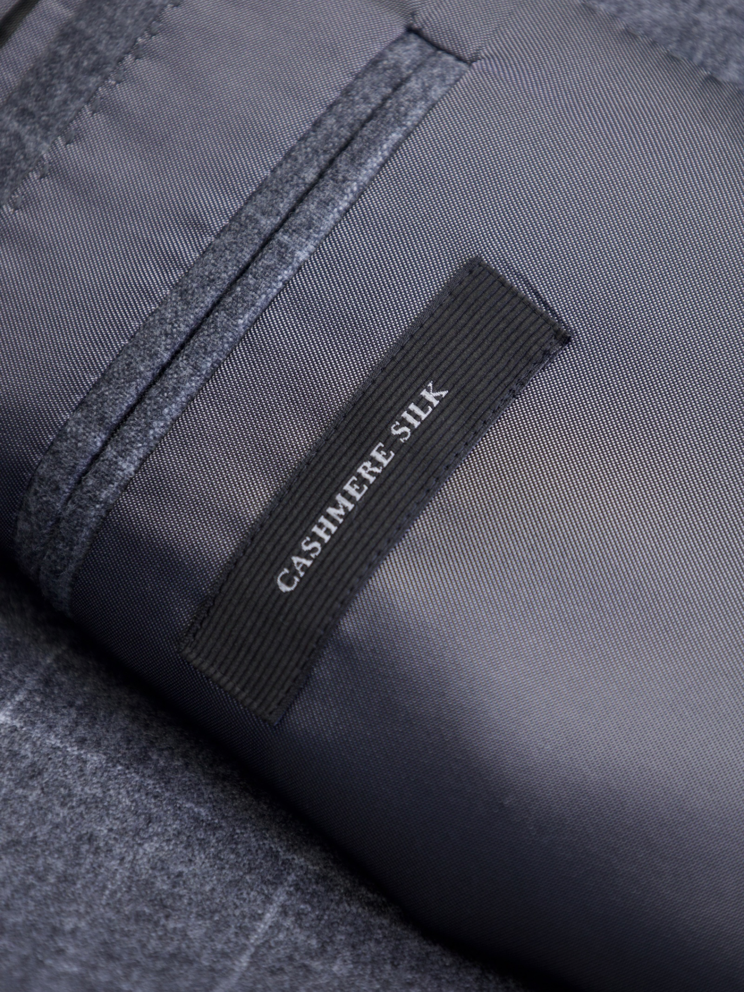 Ermenegildo Zegna Grey Cashmere & Silk Windowpane Suit