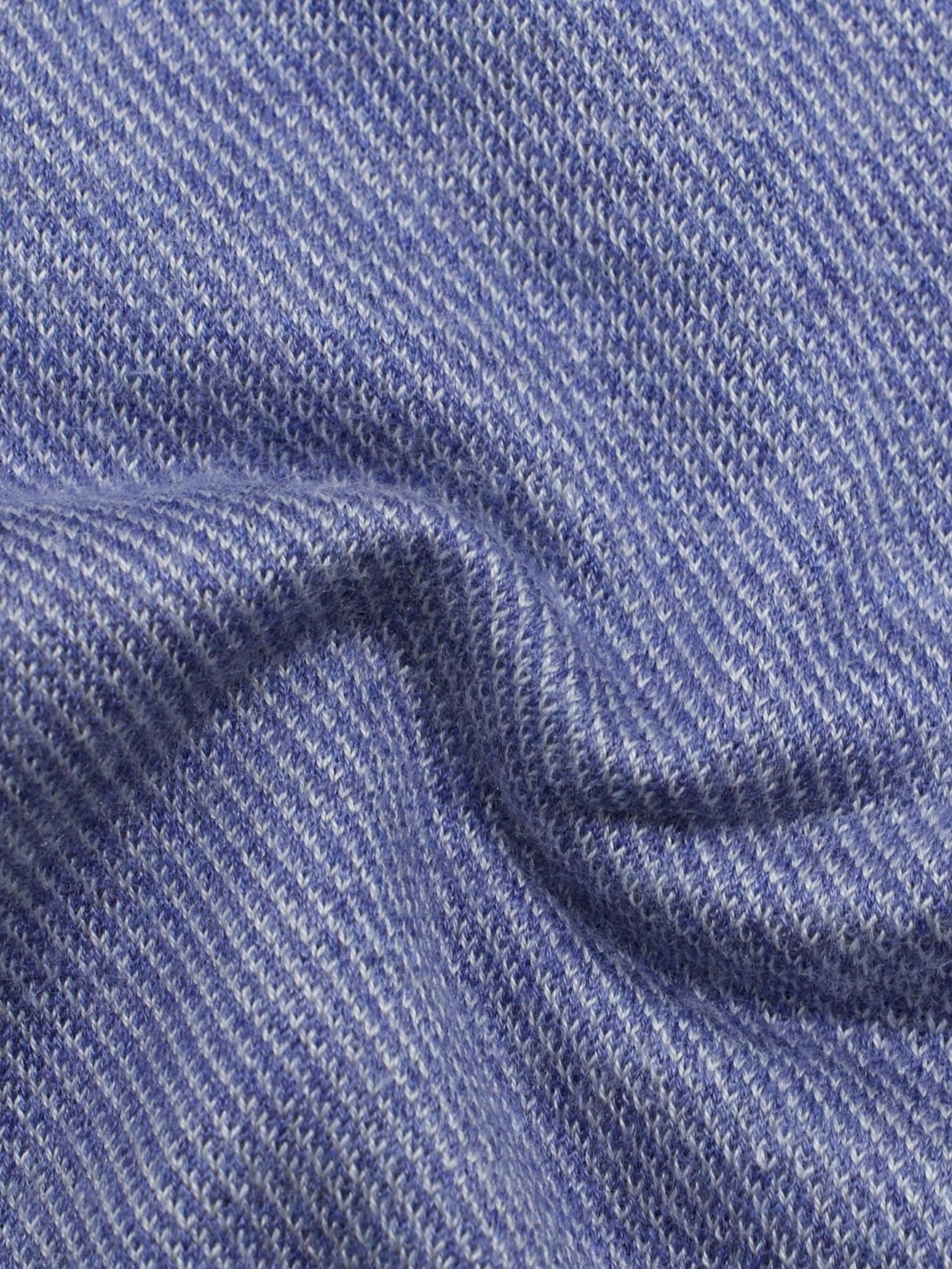 Cesare Attolini Periwinkle Blue Cashmere & Silk Cardigan