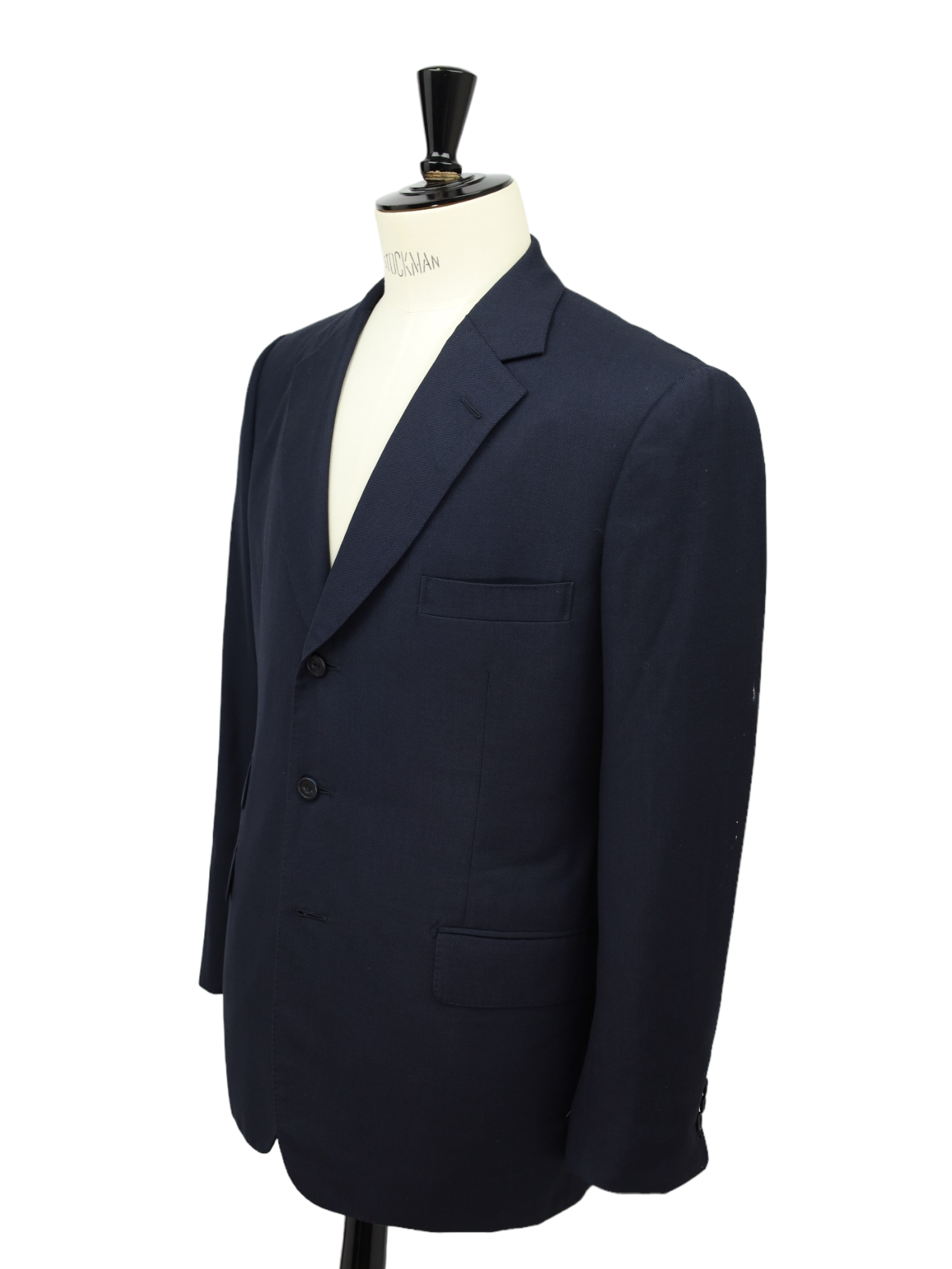 Henry Poole Navy Bespoke Birdseye Suit