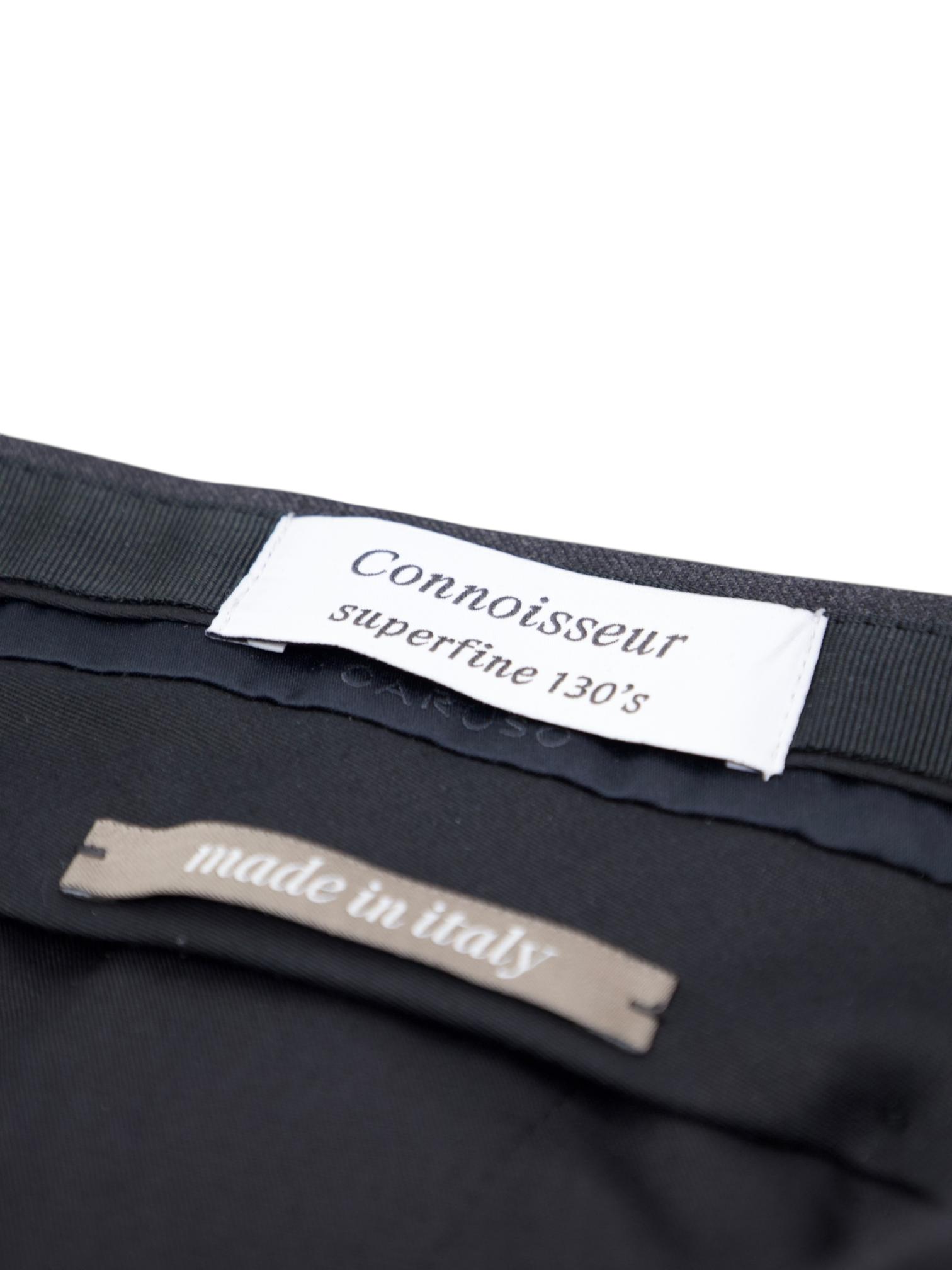 Caruso Charcoal Super 130's "Connoisseur" Trousers