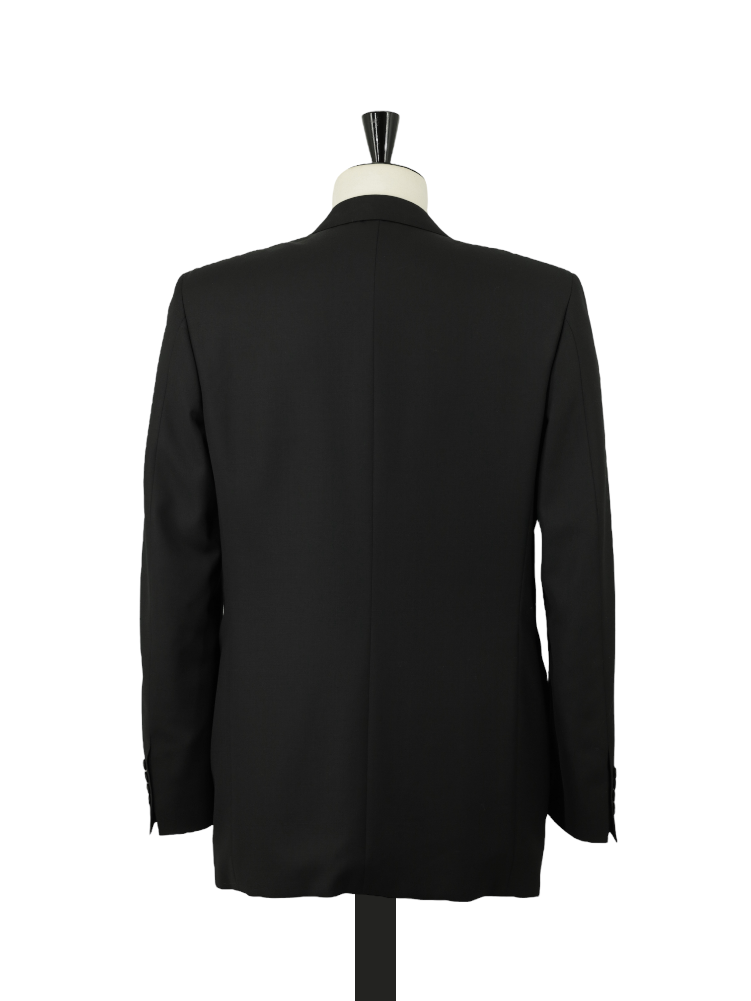 Canali Black Fine Wool Ceremonial Lounge Jacket