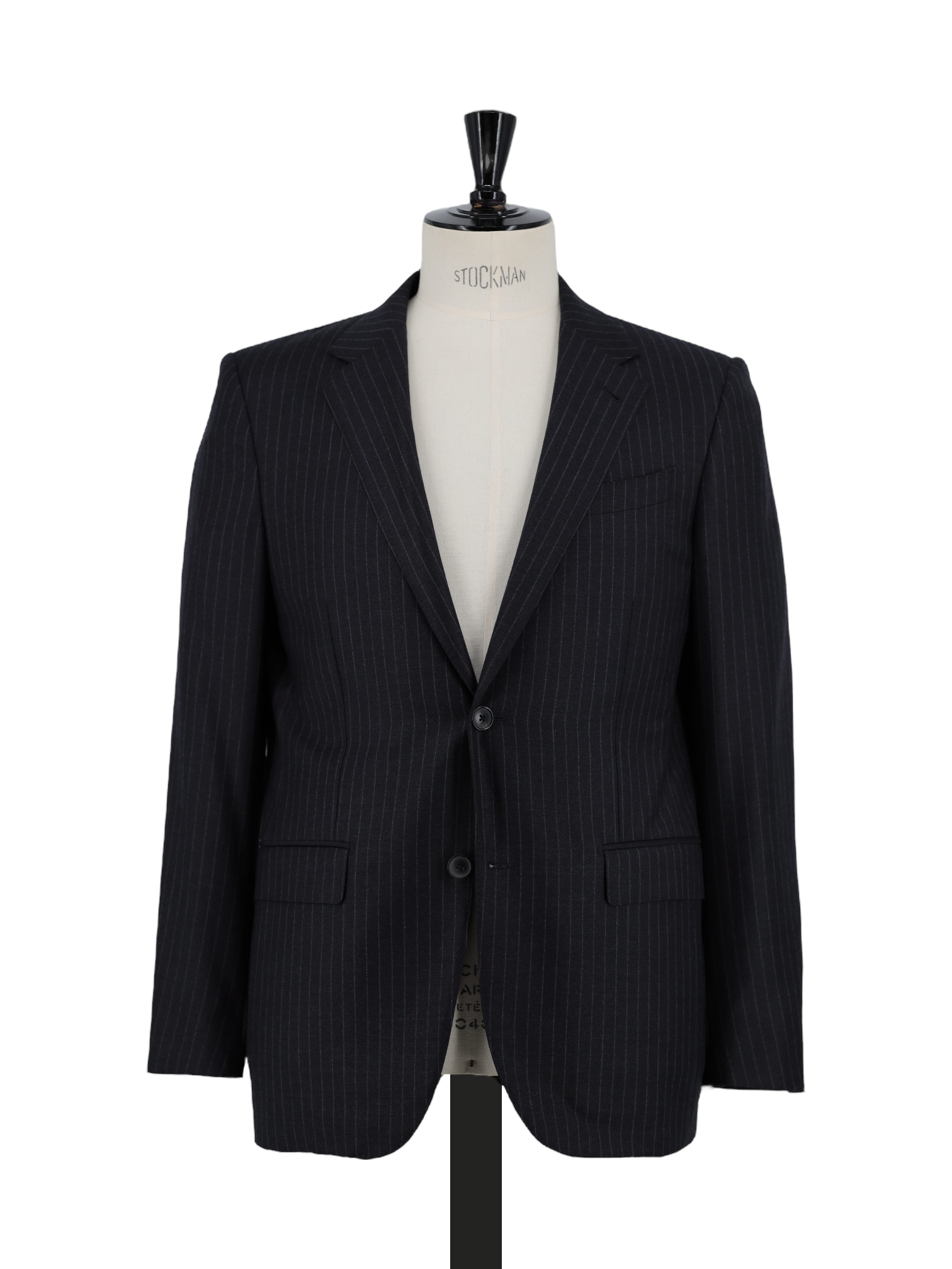 Ermenegildo Zegna Antracite Wool-Flannel Pinstripe Sartorial Suit