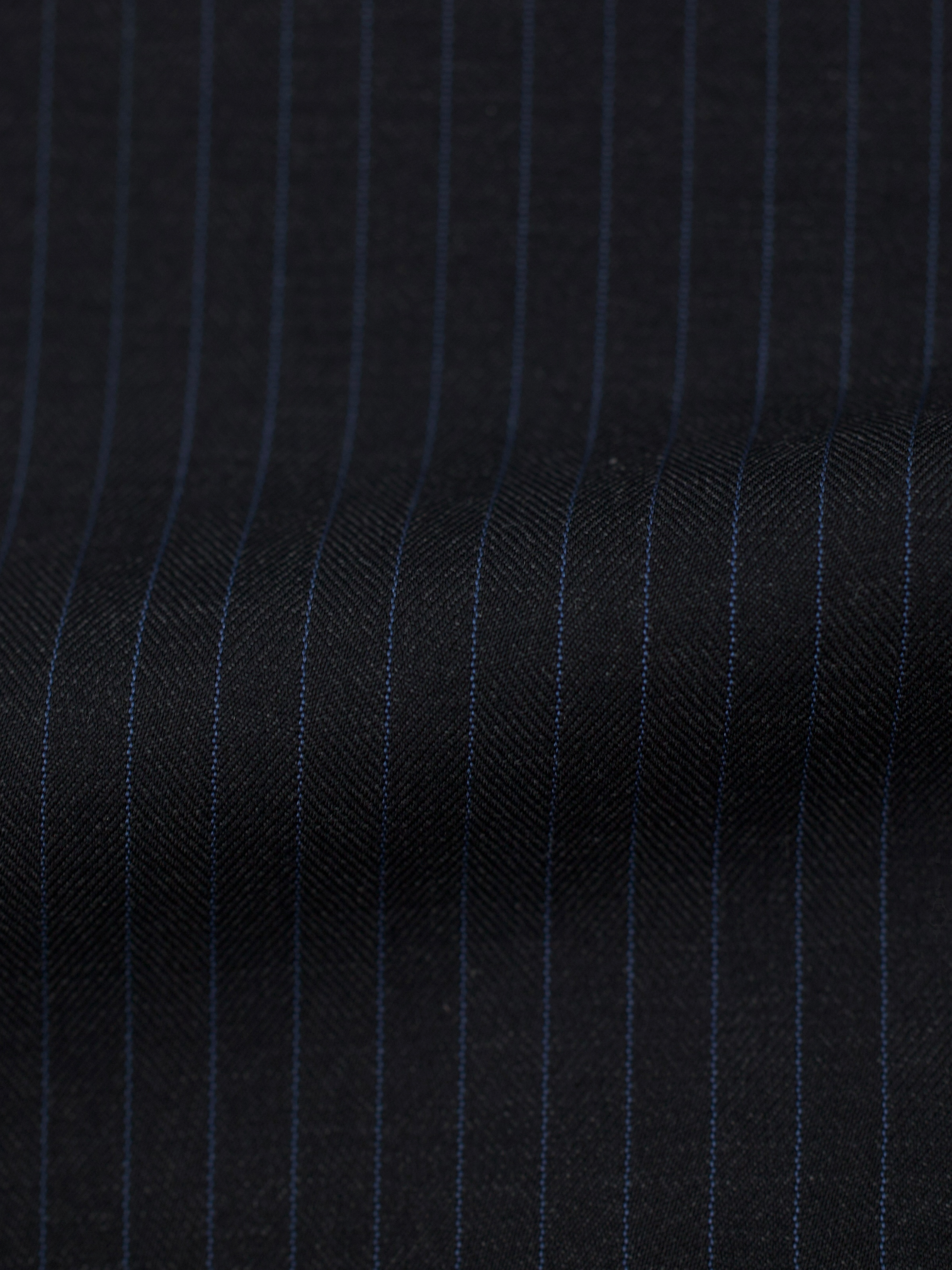Brioni Anthracite & Light Blue Wool Pinstripe Palatino Suit