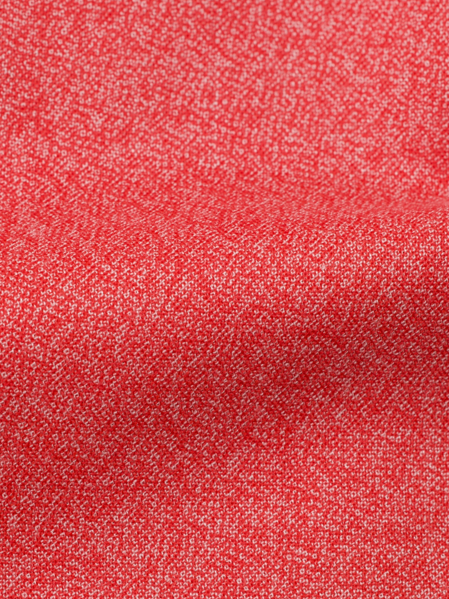 Kiton Bright Coral Red Pure Lightweight-Cashmere Speckle Jacket