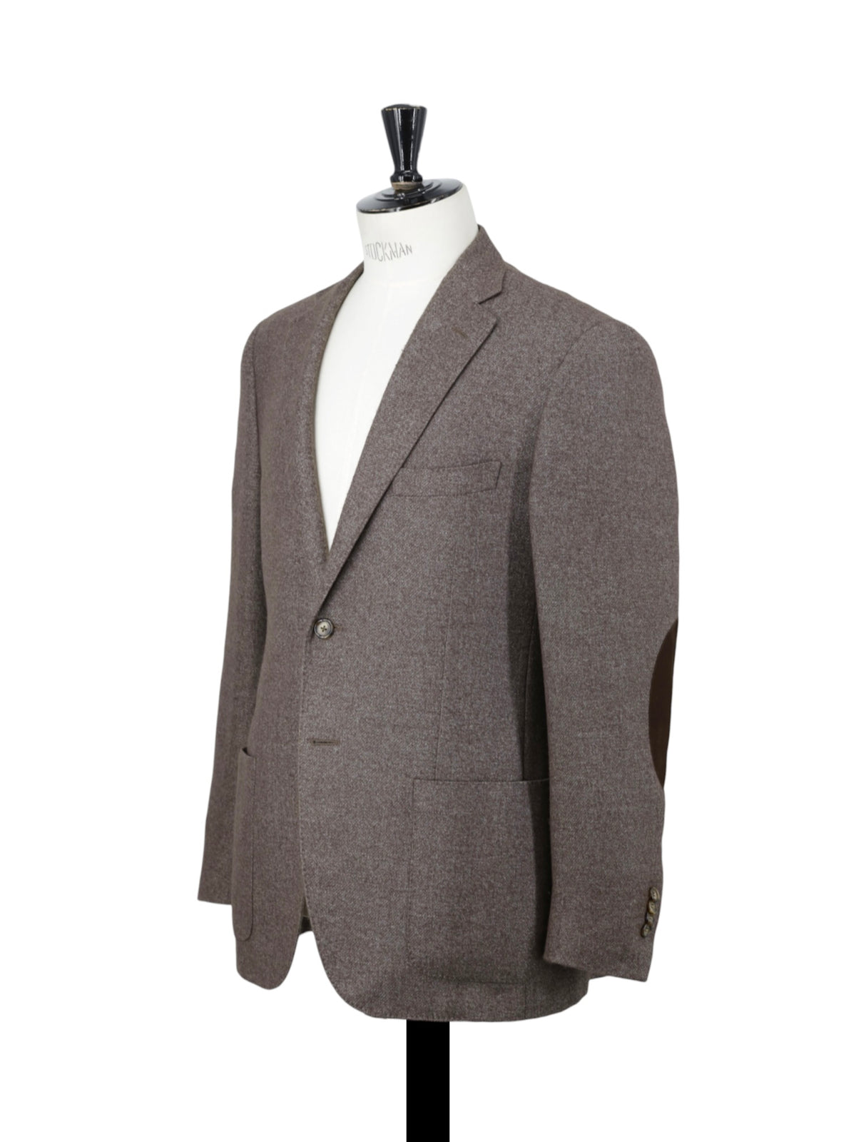 Corneliani Brown Wool, Cotton, Angora & Cashgora Country Jacket
