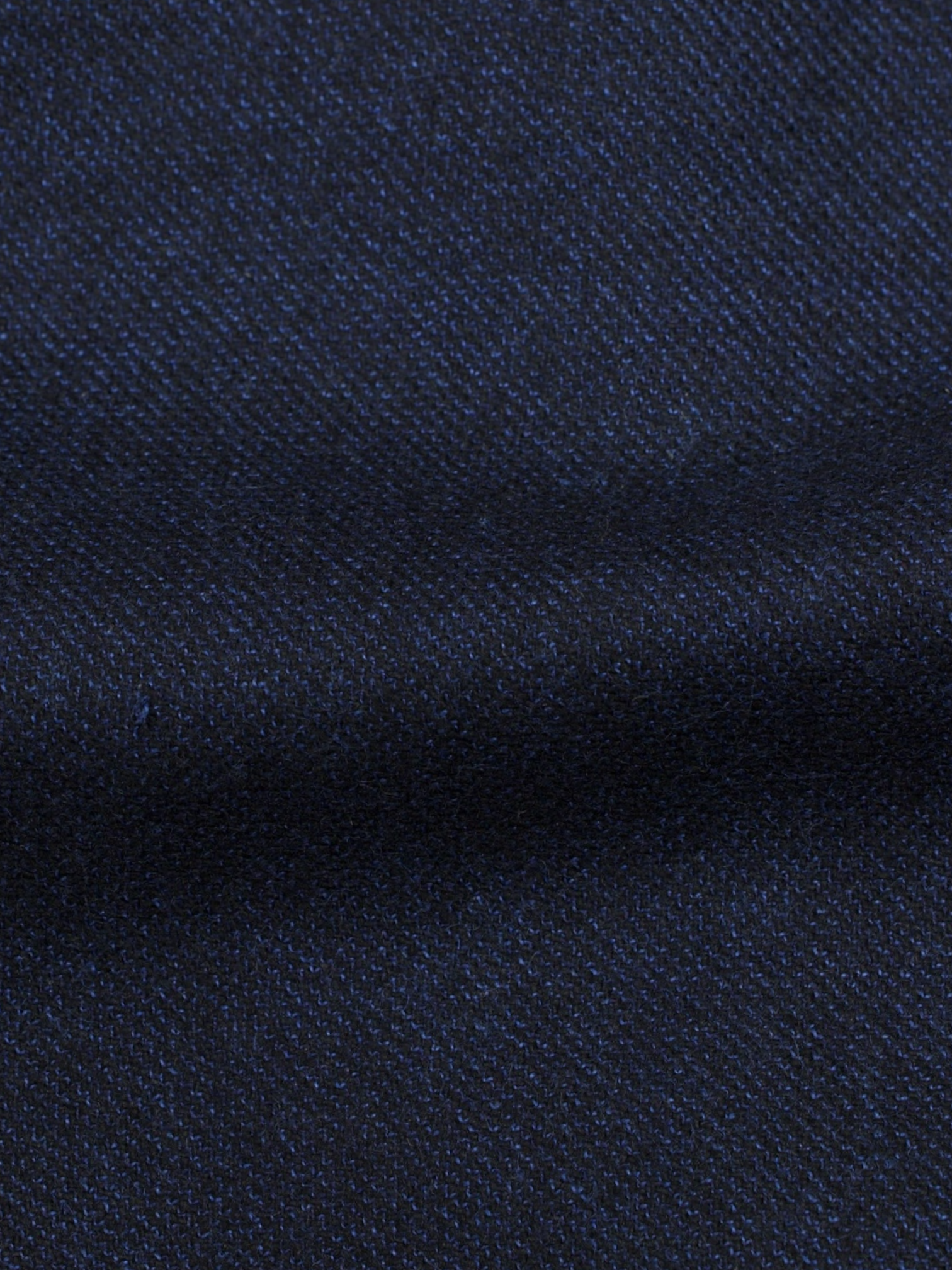 Kiton Navy Pure Cashmere Bicolor Micro-Pattern Winter Suit