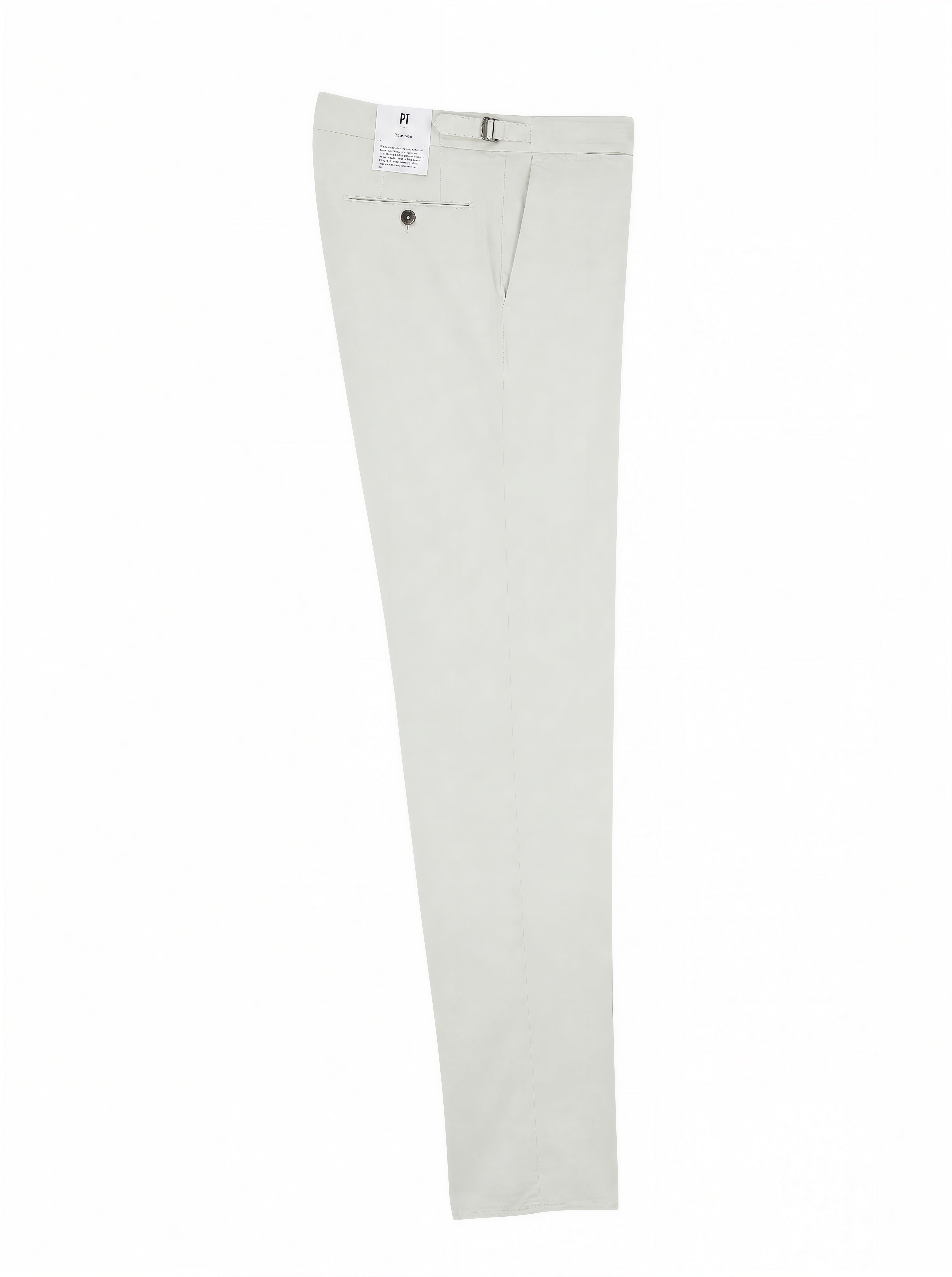 PT01 Sand Cotton & Silk "Silkchino" Trousers