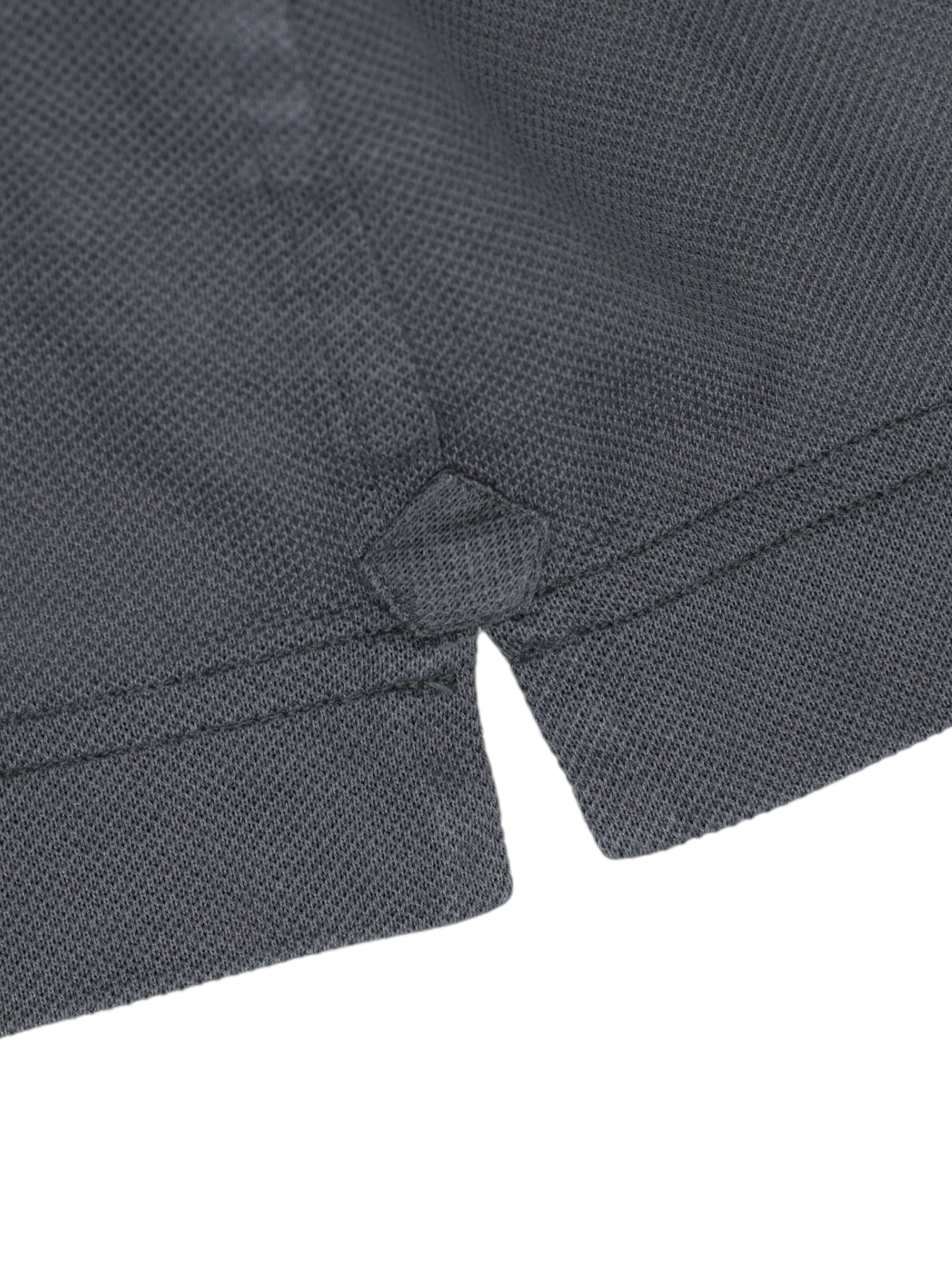 Fray Warm Taupe Cotton Piqué Knitted Button-Down Shirt