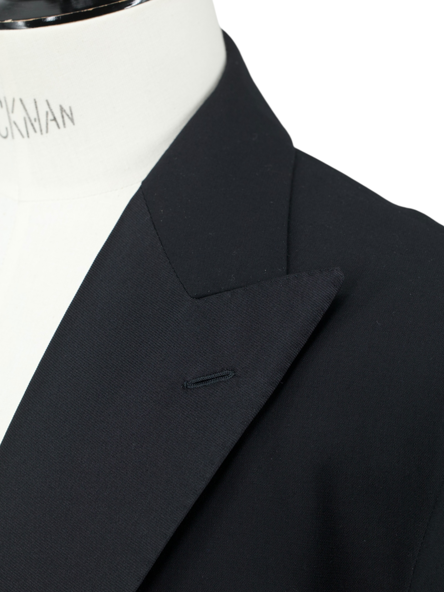 Cesare Attolini Black Super 120's Wool Neapolitan Tuxedo