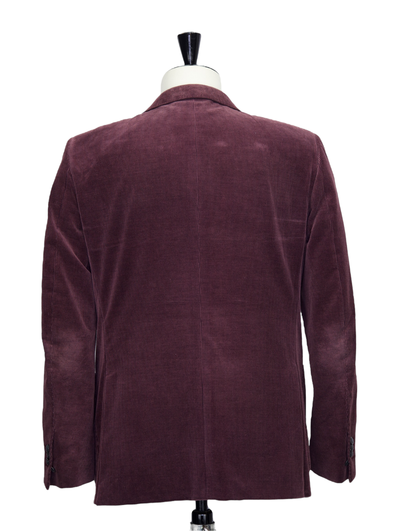 Ermenegildo Zegna Aubergine Cotton & Cashmere “Cashco Comfort” Corduroy Jacket