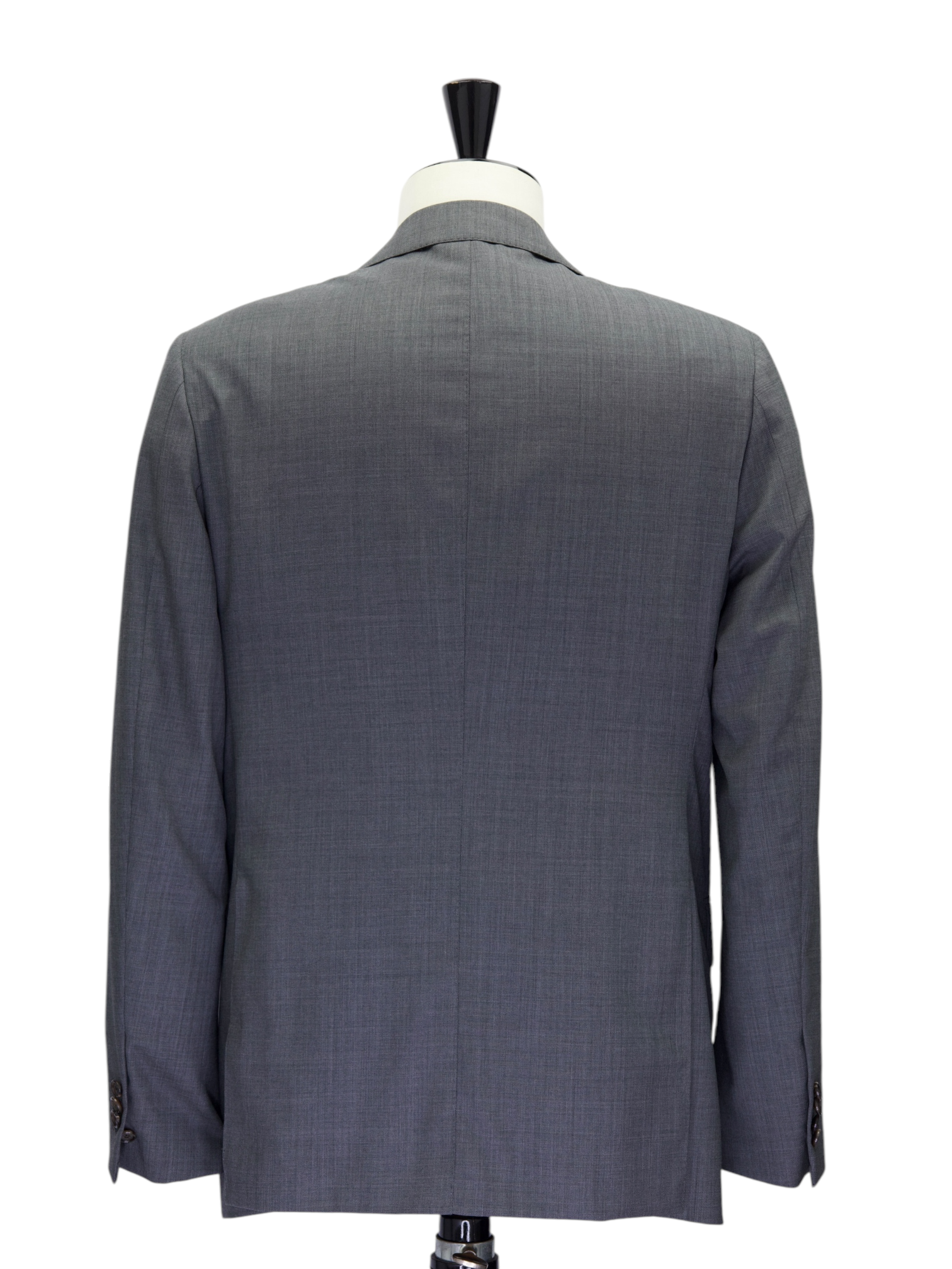 Caruso Grey Sharkskin Super 150's "Quattroventi" Suit + Extra Trousers