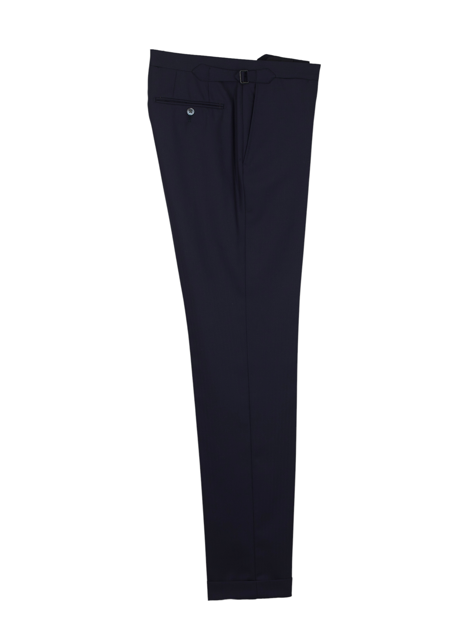 Corneliani Navy 3-Piece Super 160's Herringbone Suit
