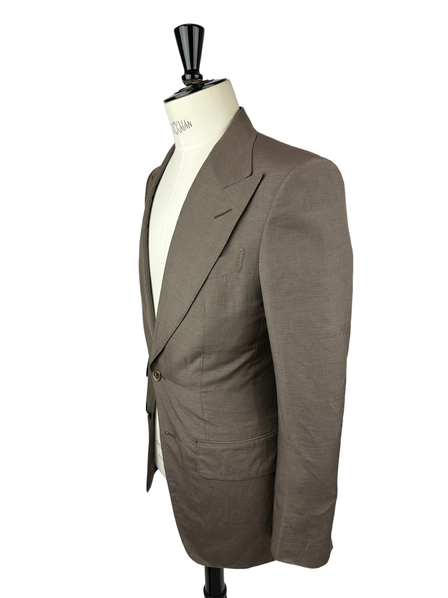 Tom Ford Atticus Taupe Silk & Linen Suit