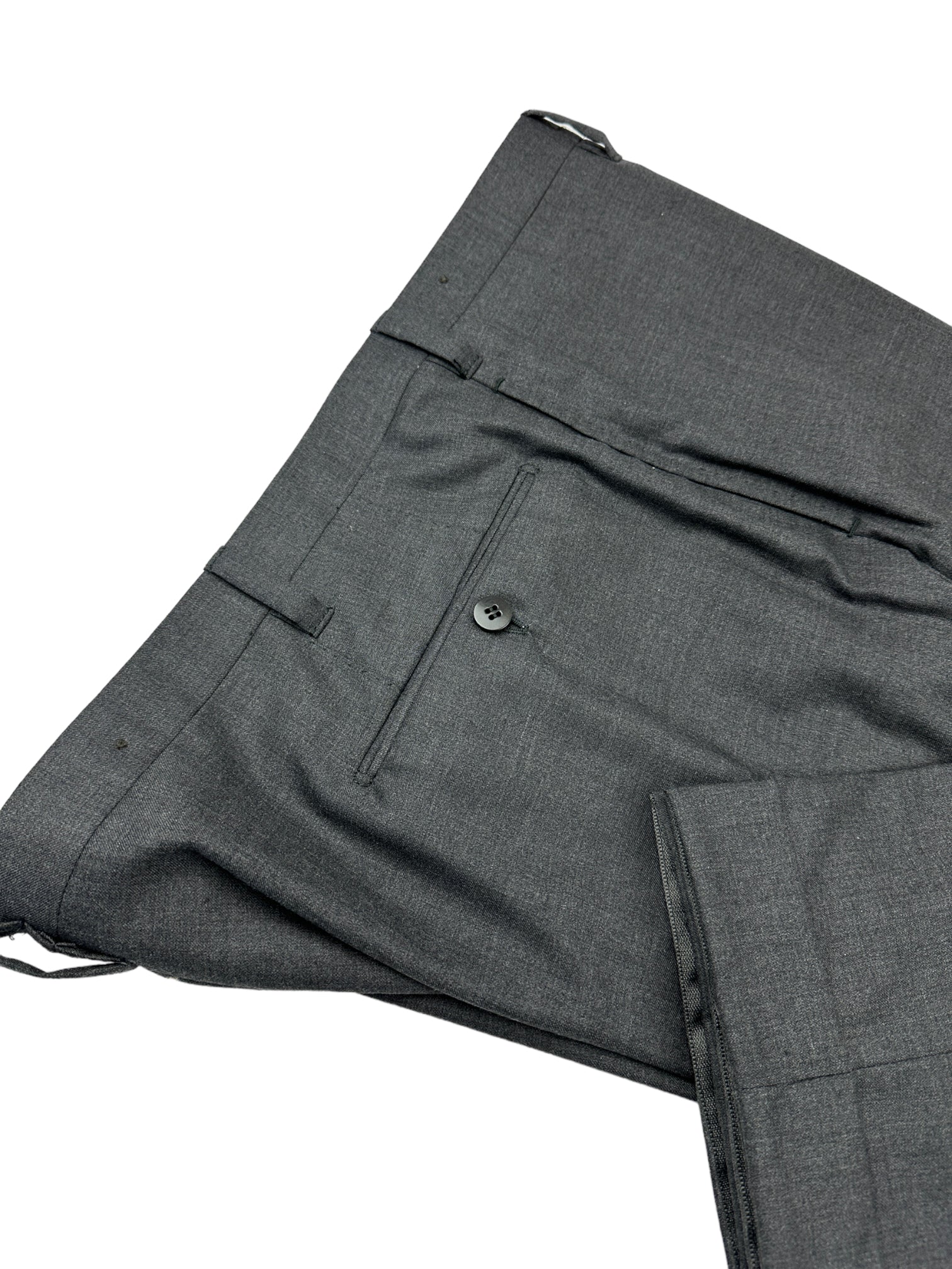 Cesare Attolini Anthracite S150's & Cashmere Trousers