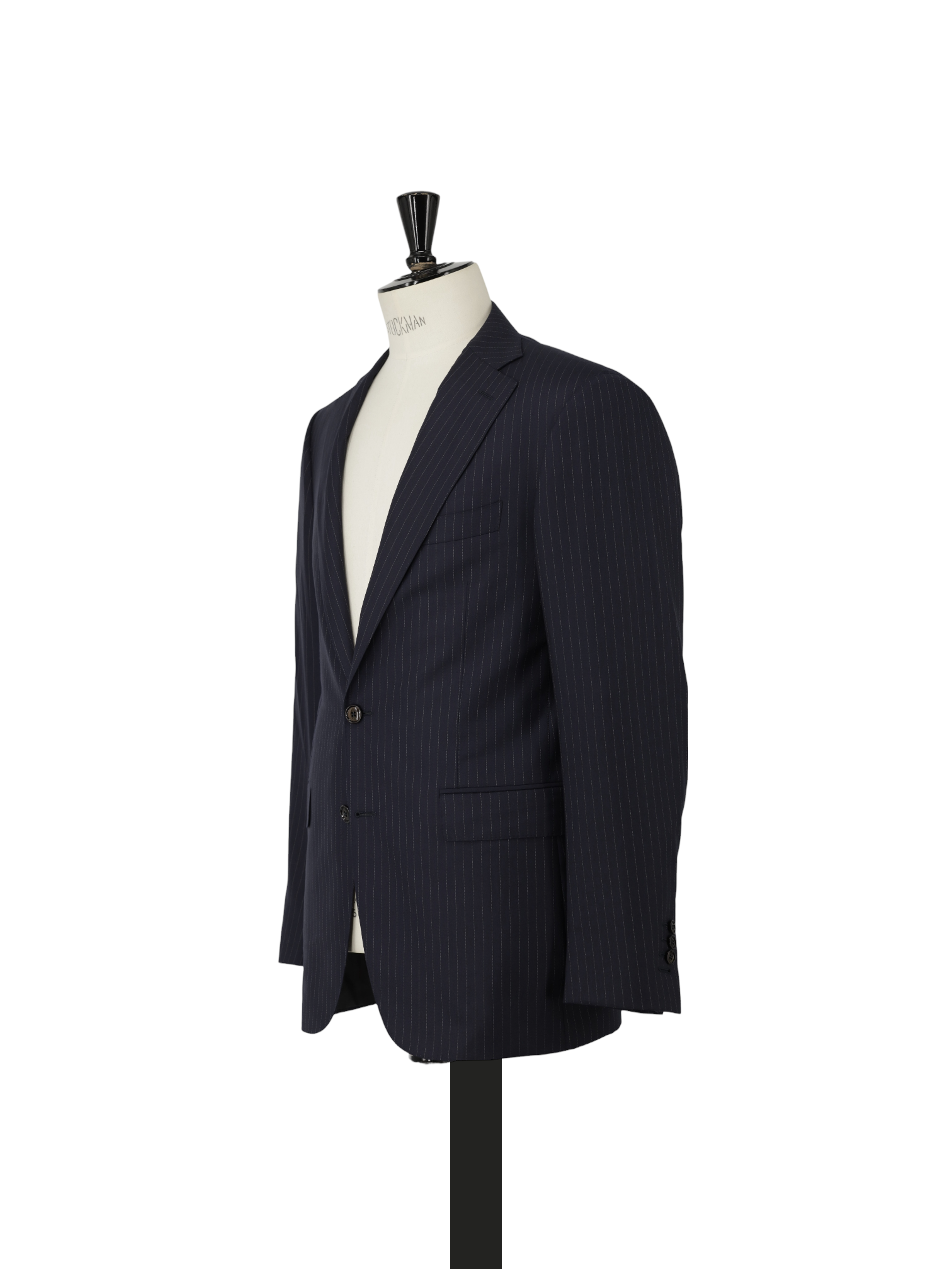 Canali Navy Super 160's Pinstripe Banker Suit
