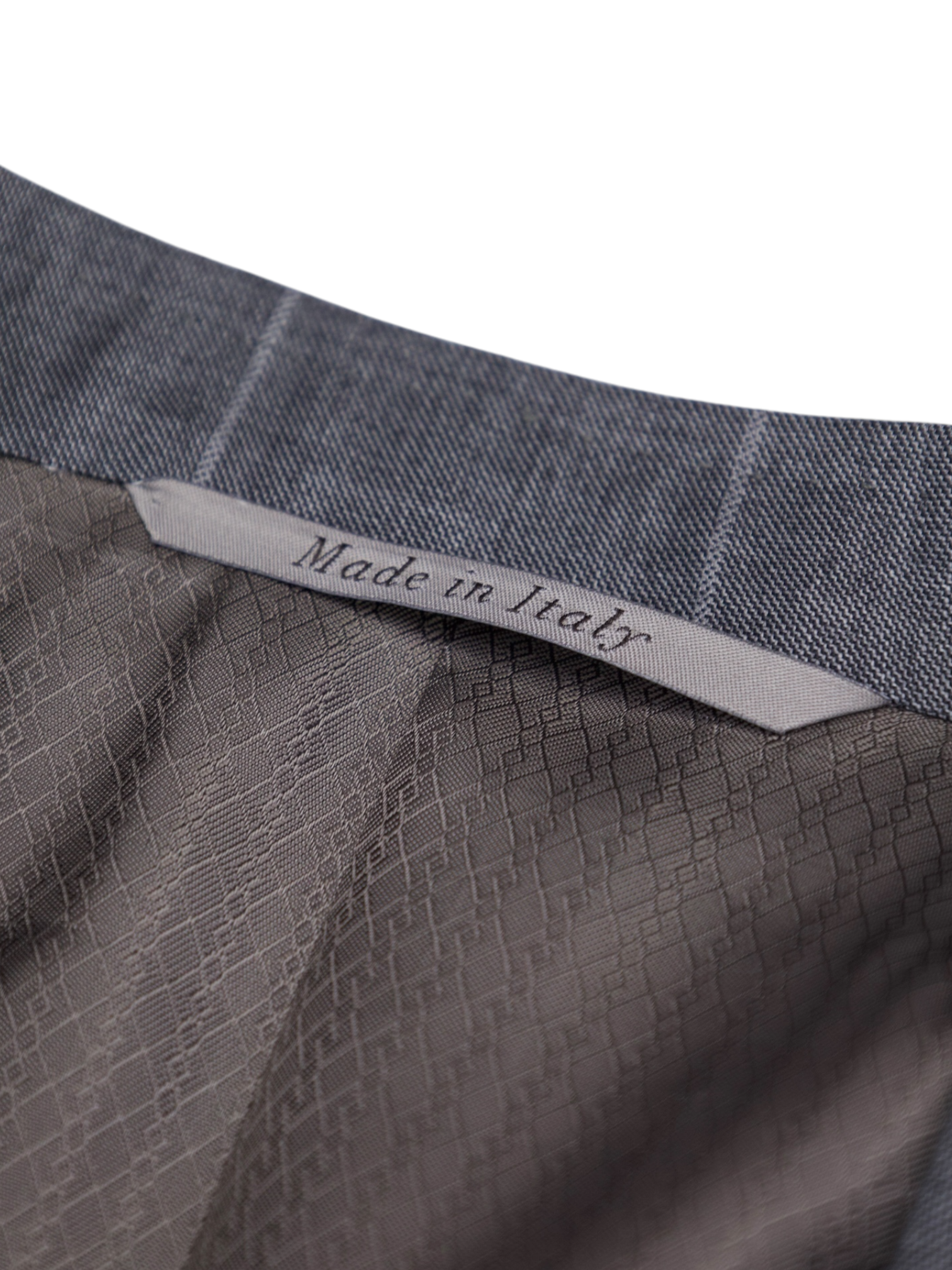 Canali Grey Wool Windowpane Suit + Extra Trousers