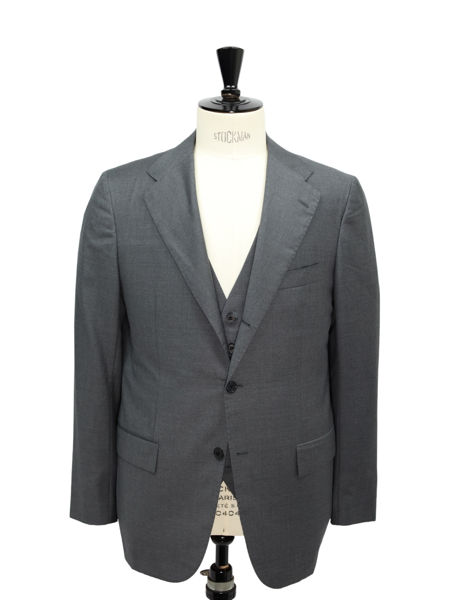 Kiton Grey 3-Piece Suit