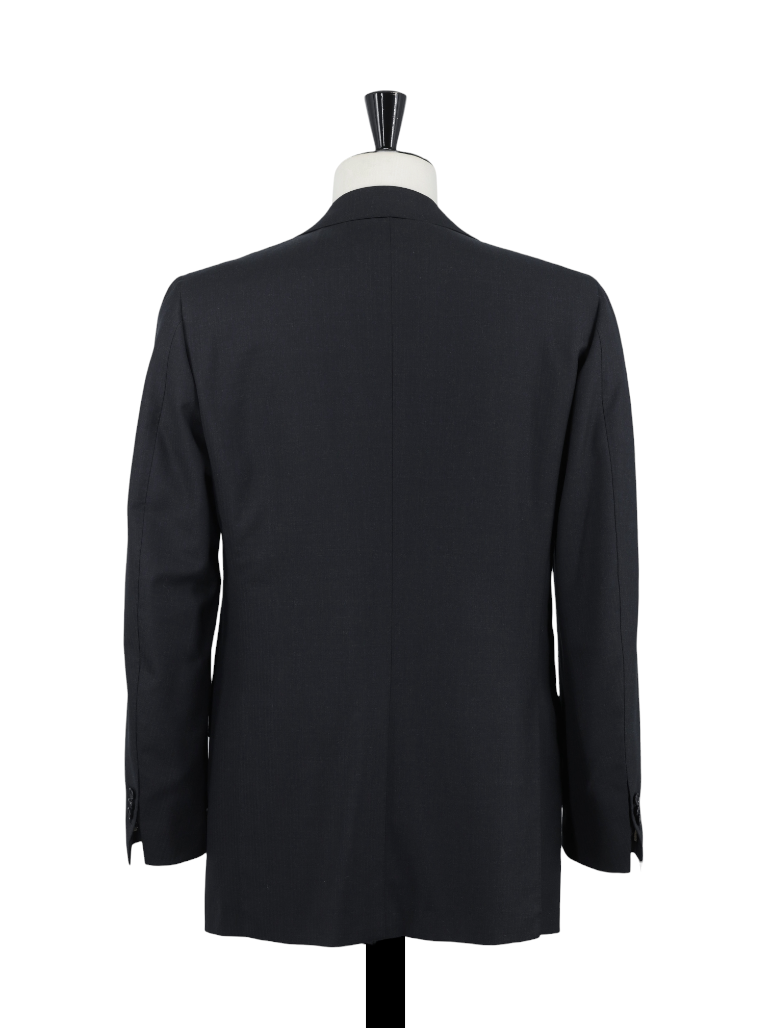 Cesare Attolini Anthracite Super 130's Micro-Herringbone Suit