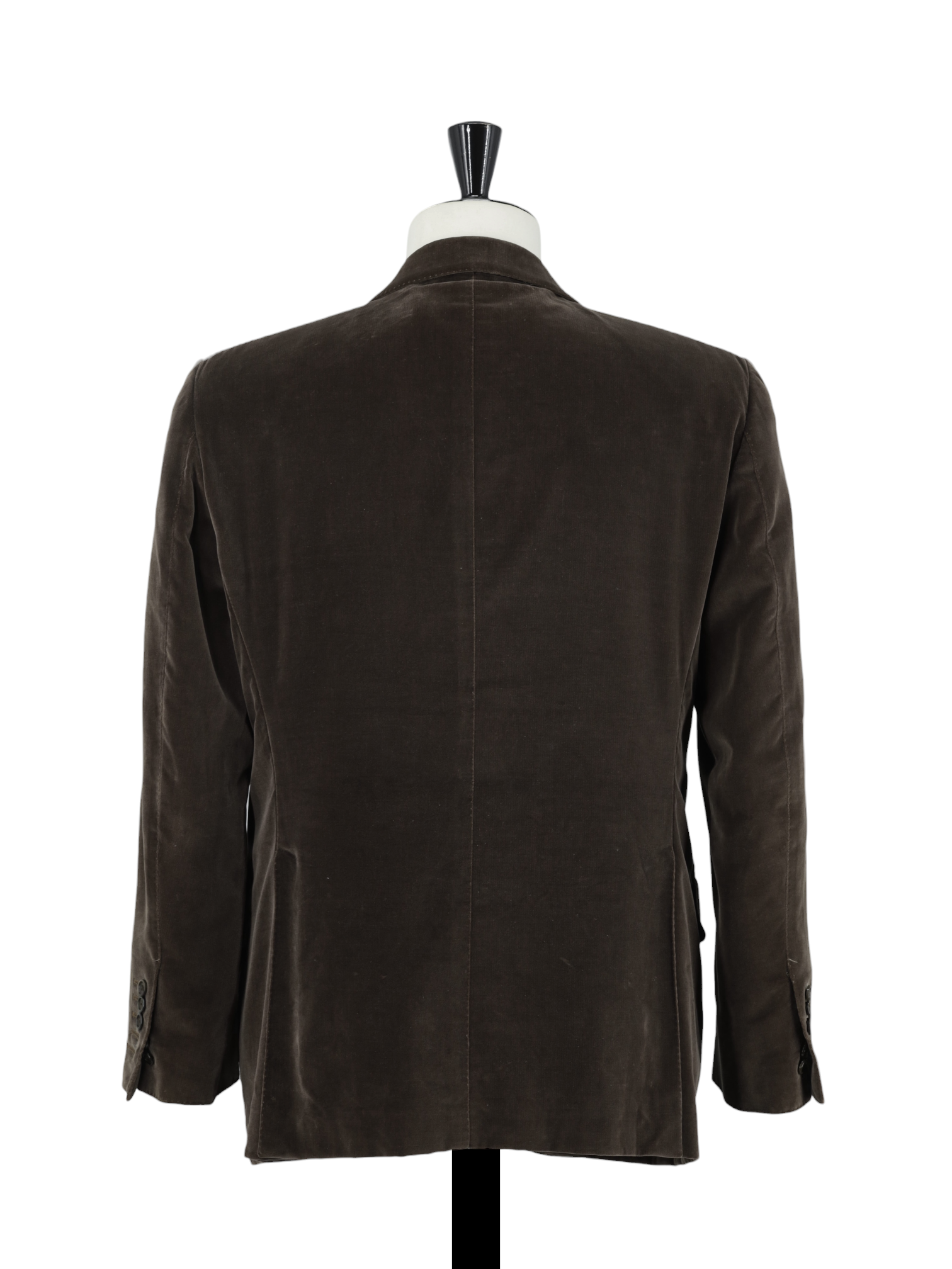 Tom Ford Warm Taupe Cotton Velvet Windsor Jacket