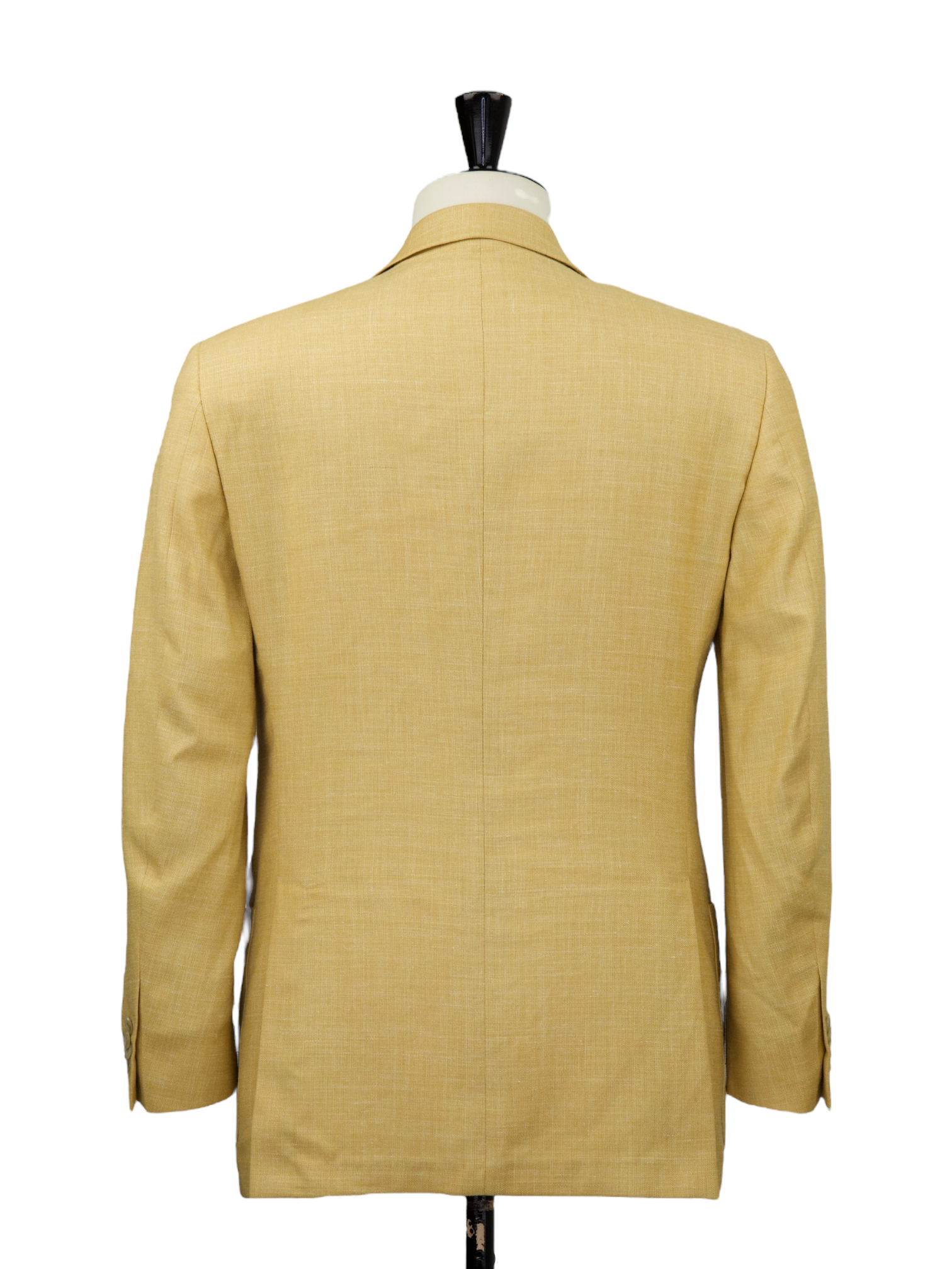 Corneliani Peach Wool, Silk & Linen Hopsack Jacket