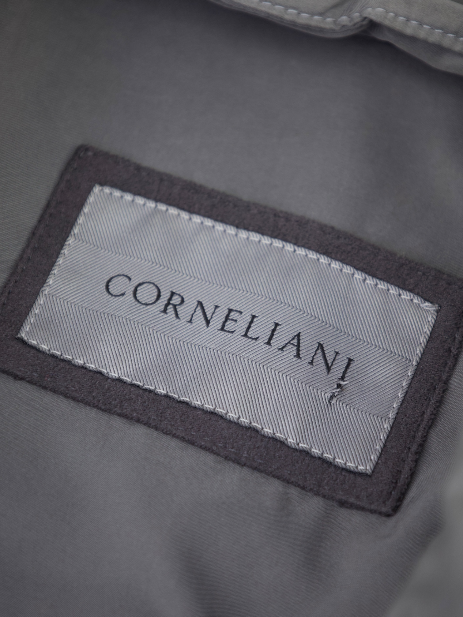 Corneliani Taupe Water-Repellent "Milestones" Vespa Jacket