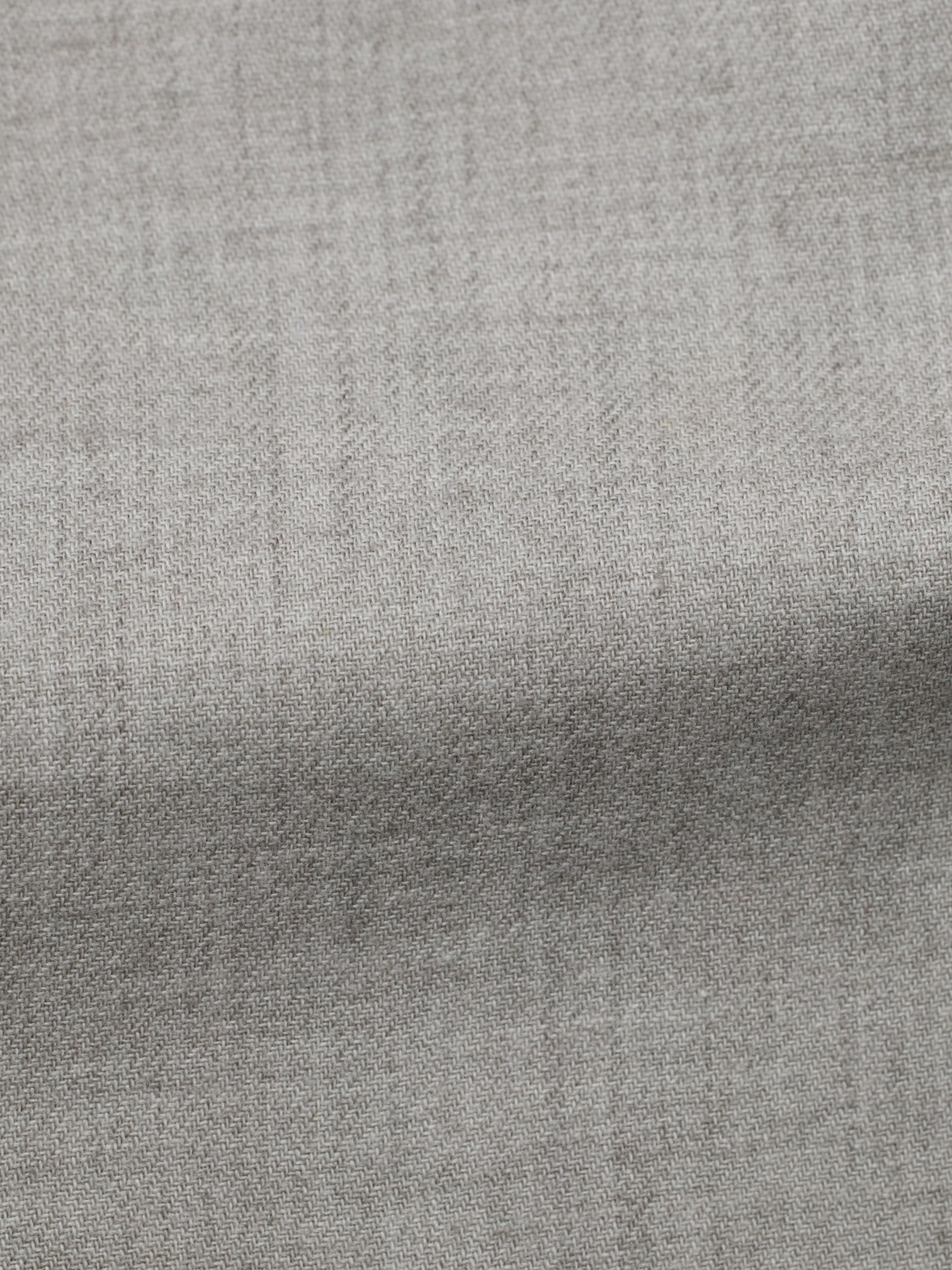 100 Hands Greige Cotton-Flannel Sartorial Winter Shirt