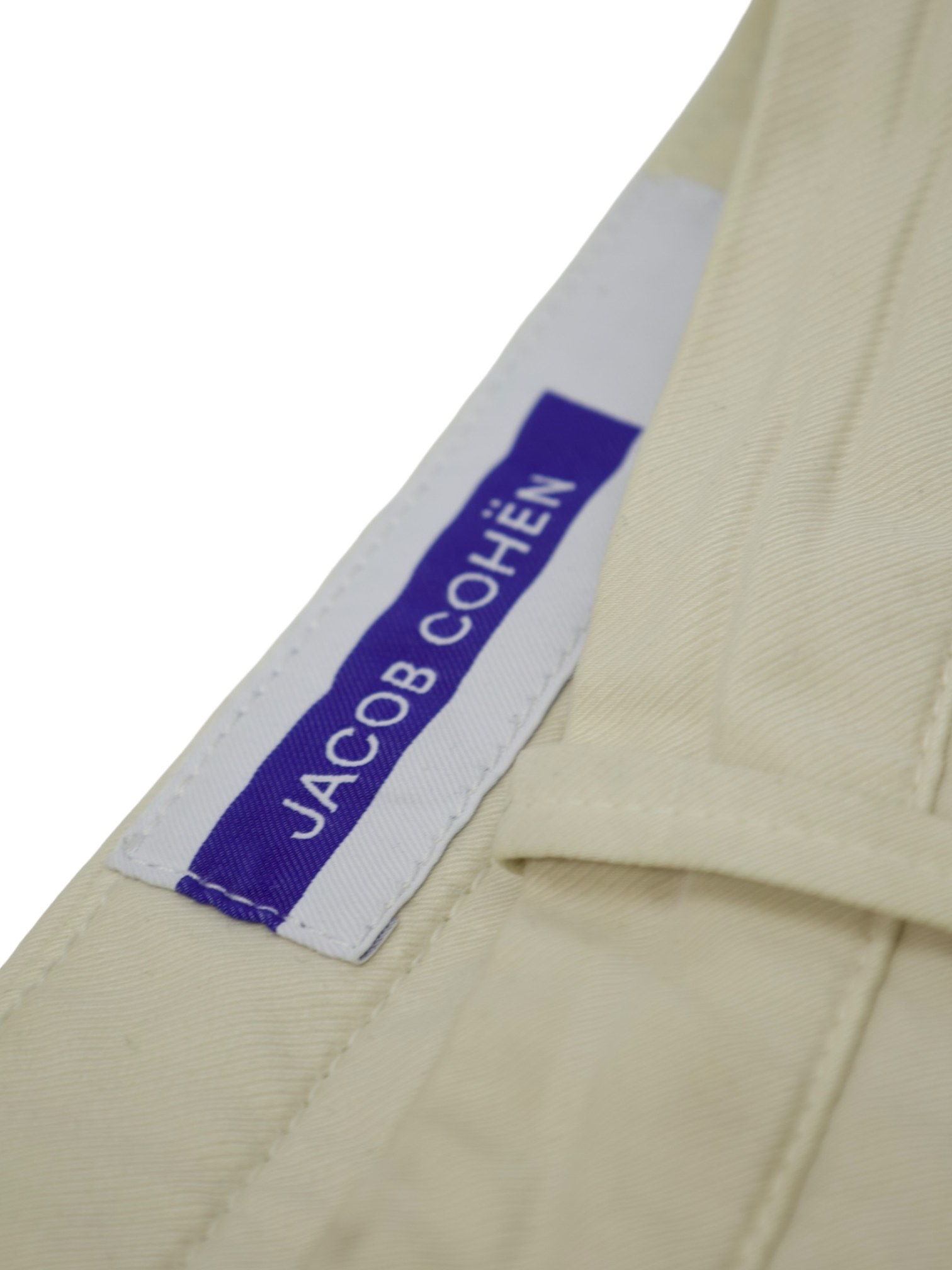 Jacob Cohen Beige Modal, Cotton & Elastane Bobby Chino