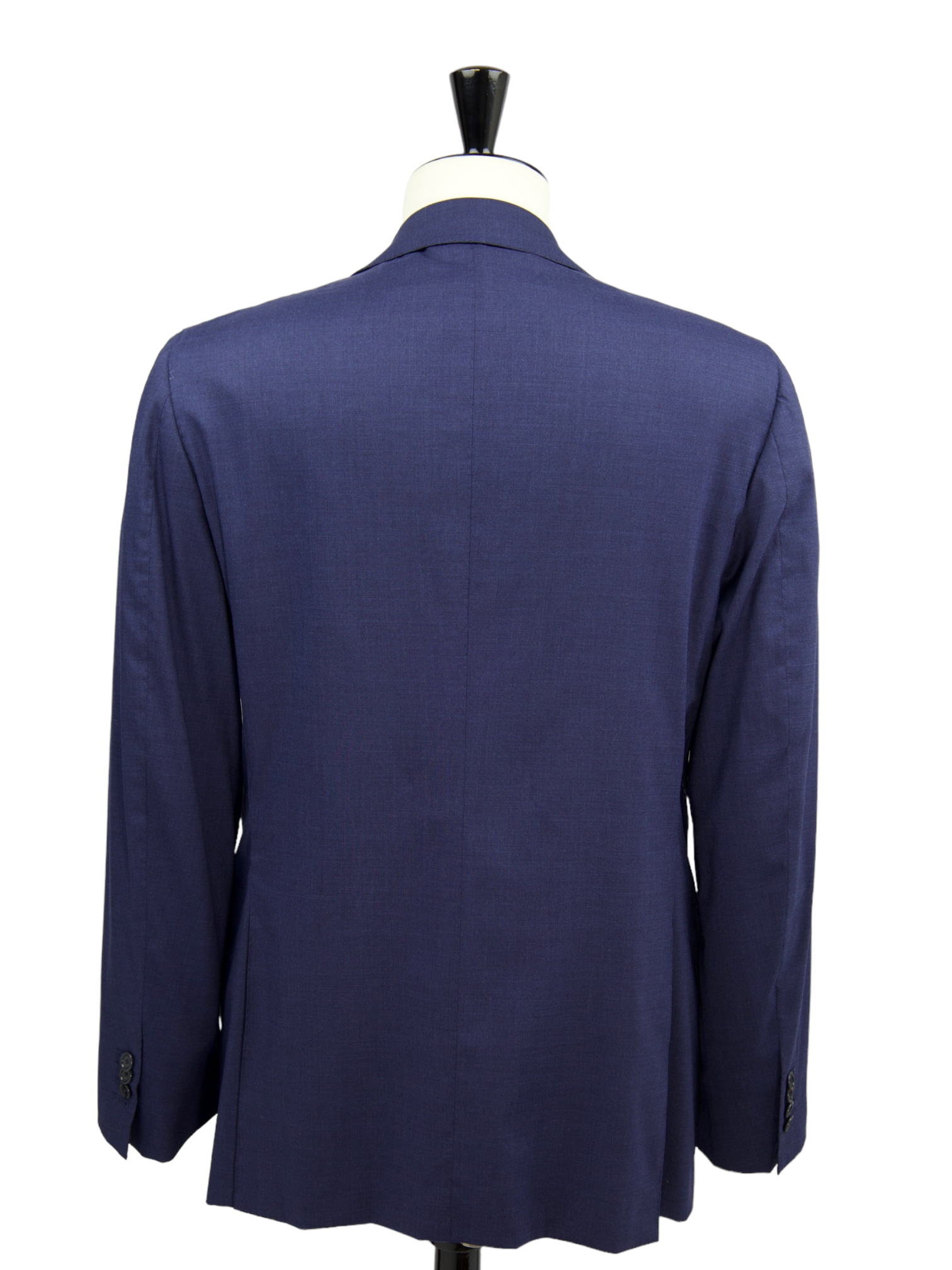 Cesare Attolini Blue Wool, Silk & Elastane Neapolitan Suit