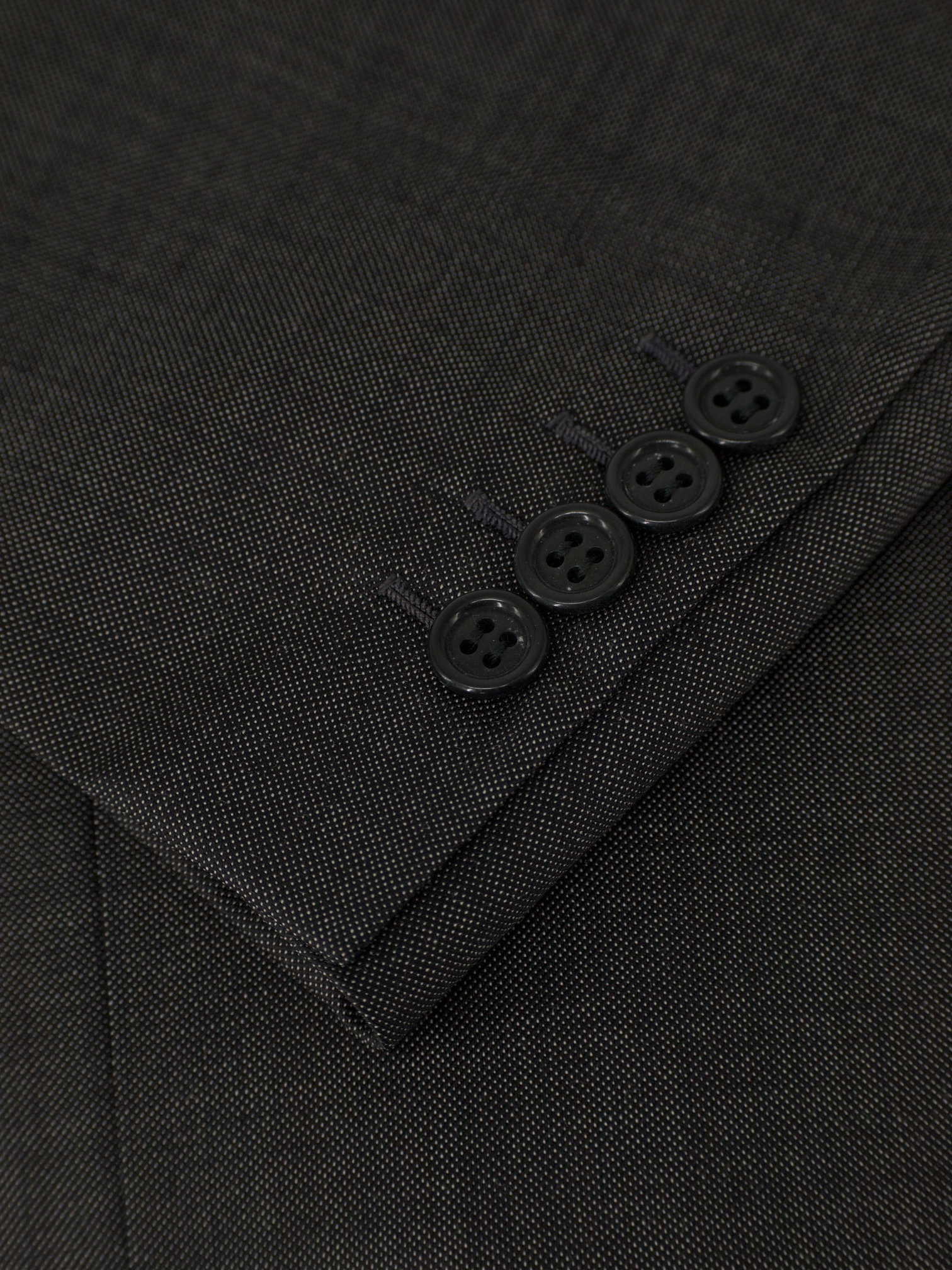Brioni Dark Grey Fine-Wool Pinpoint Palatino Suit