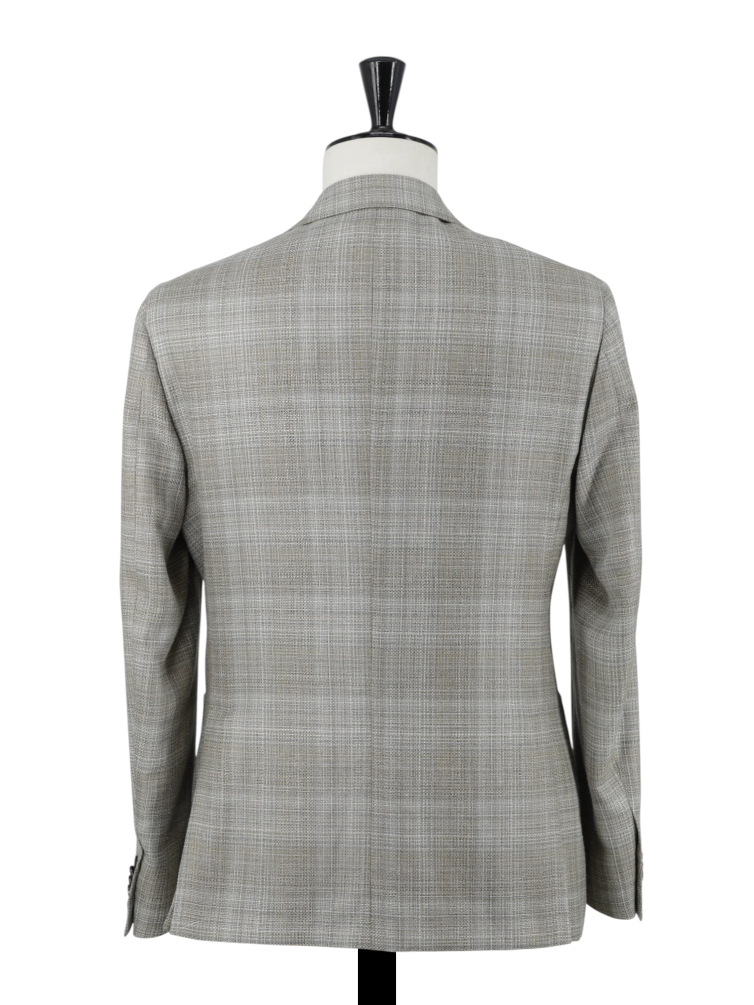 Corneliani Olive Green Wool, Silk & Linen "Sartoria Light" Jacket