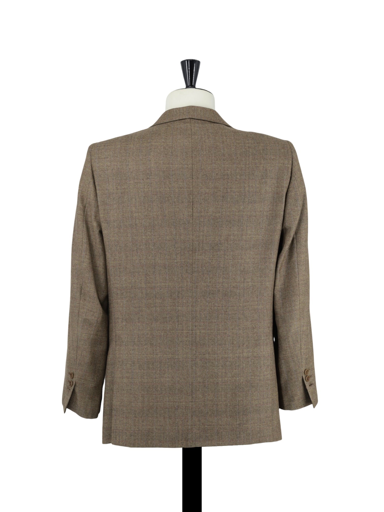 Brioni Brown Vintage Roman-Style Checkered Traiano Suit