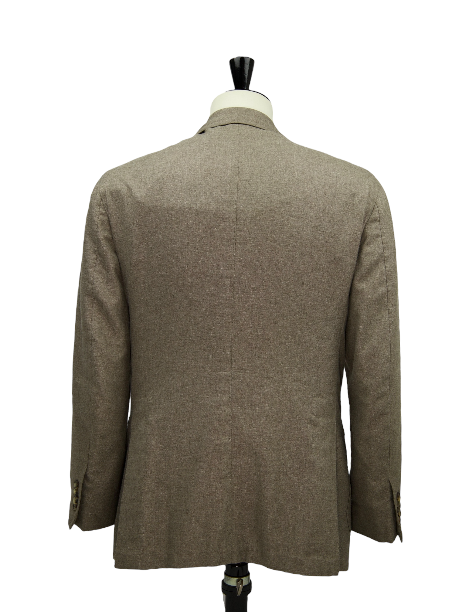 Orazio Luciano Light Brown Silk & Cashmere Jacket