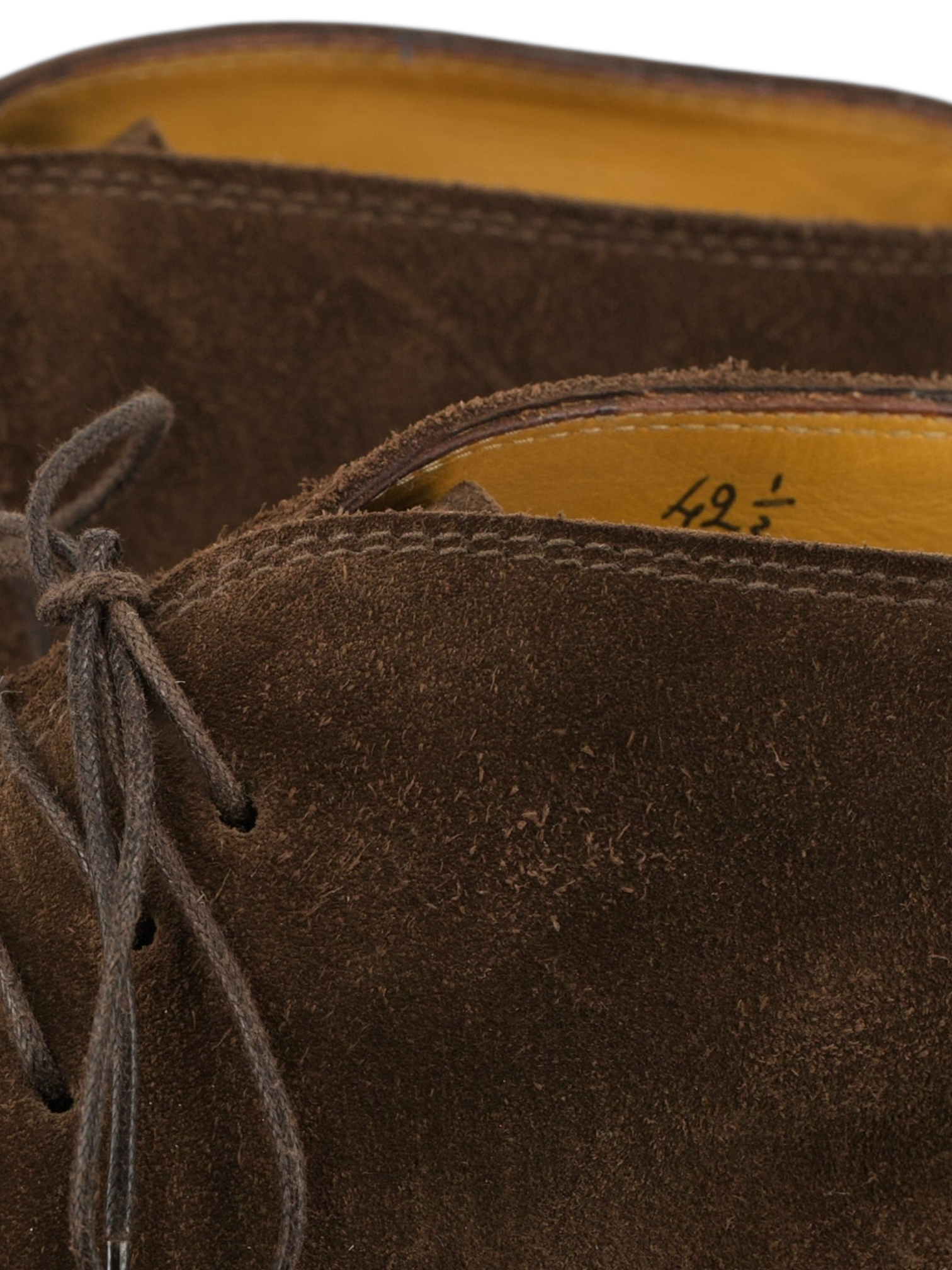 Bontoni Dark Brown Suede Norvegese Desert Boot