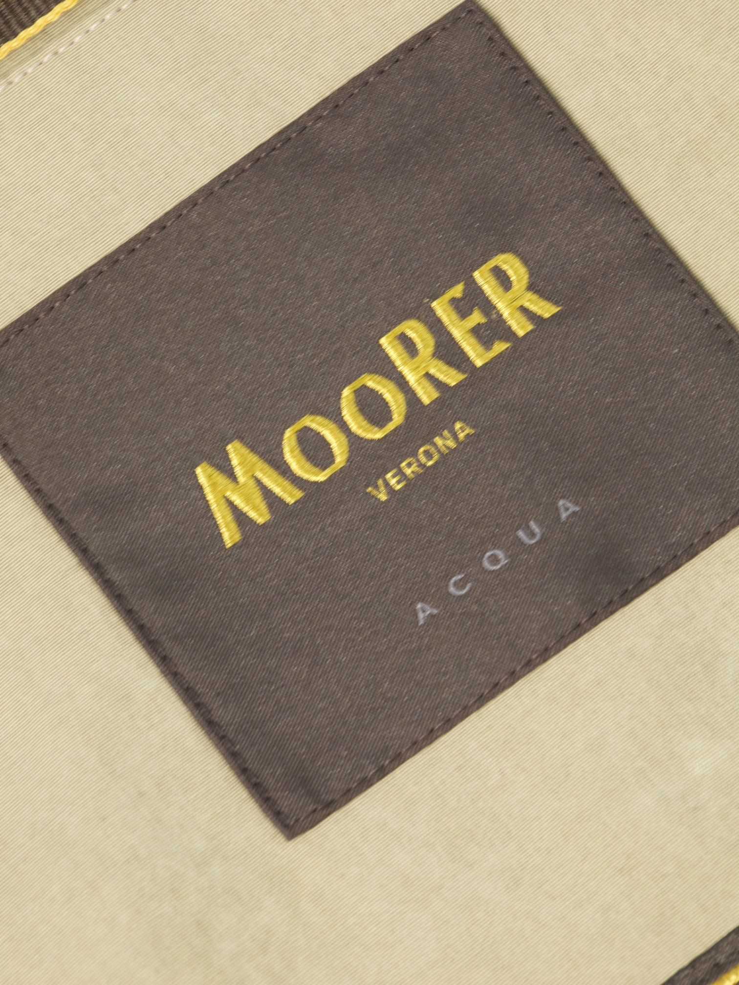 Moorer Olive Drab Cotton Water-repellent Fieldjacket