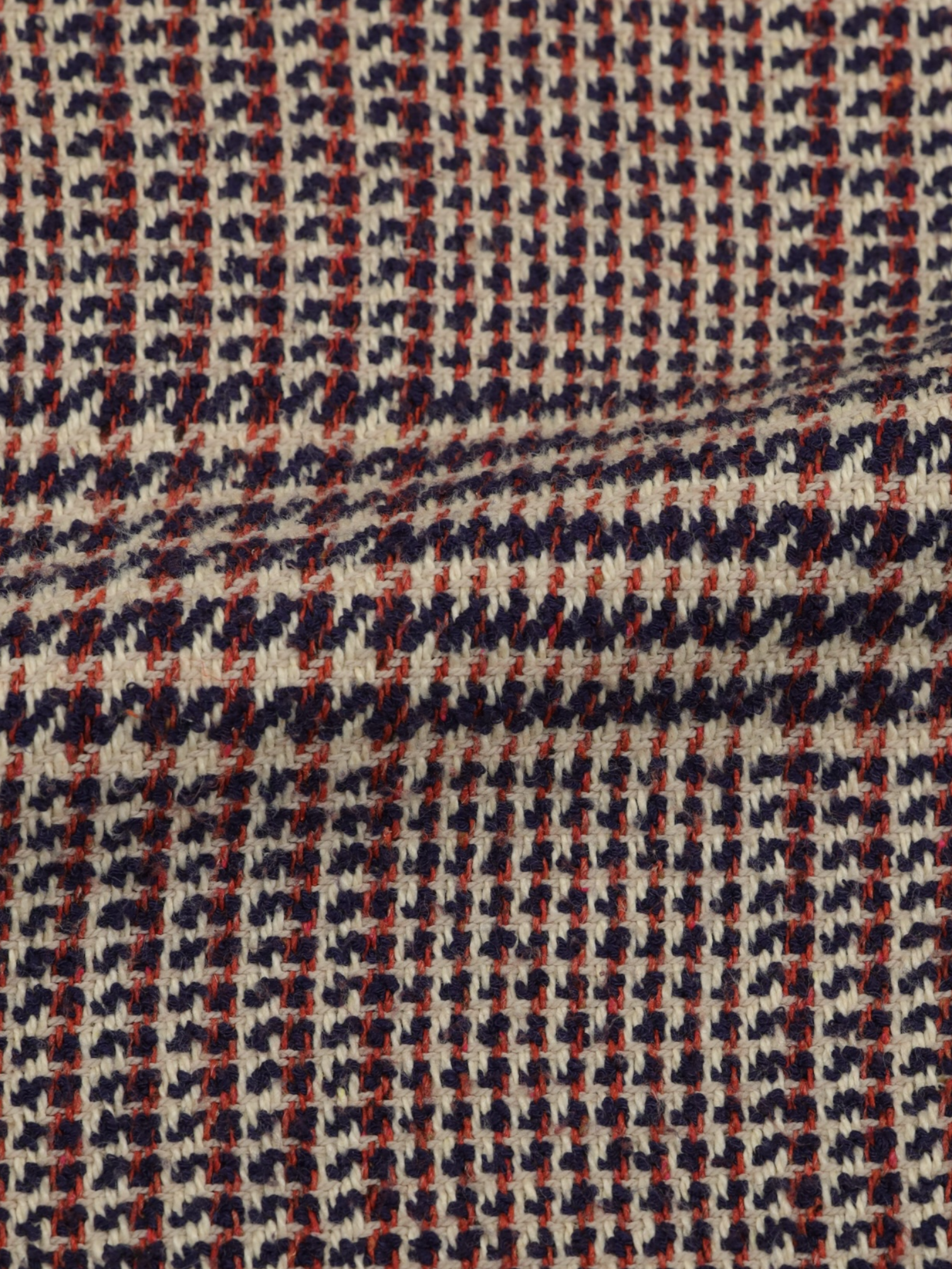 Eleventy Light Brown Tweed Double-Breasted Prince of Wales Jacket