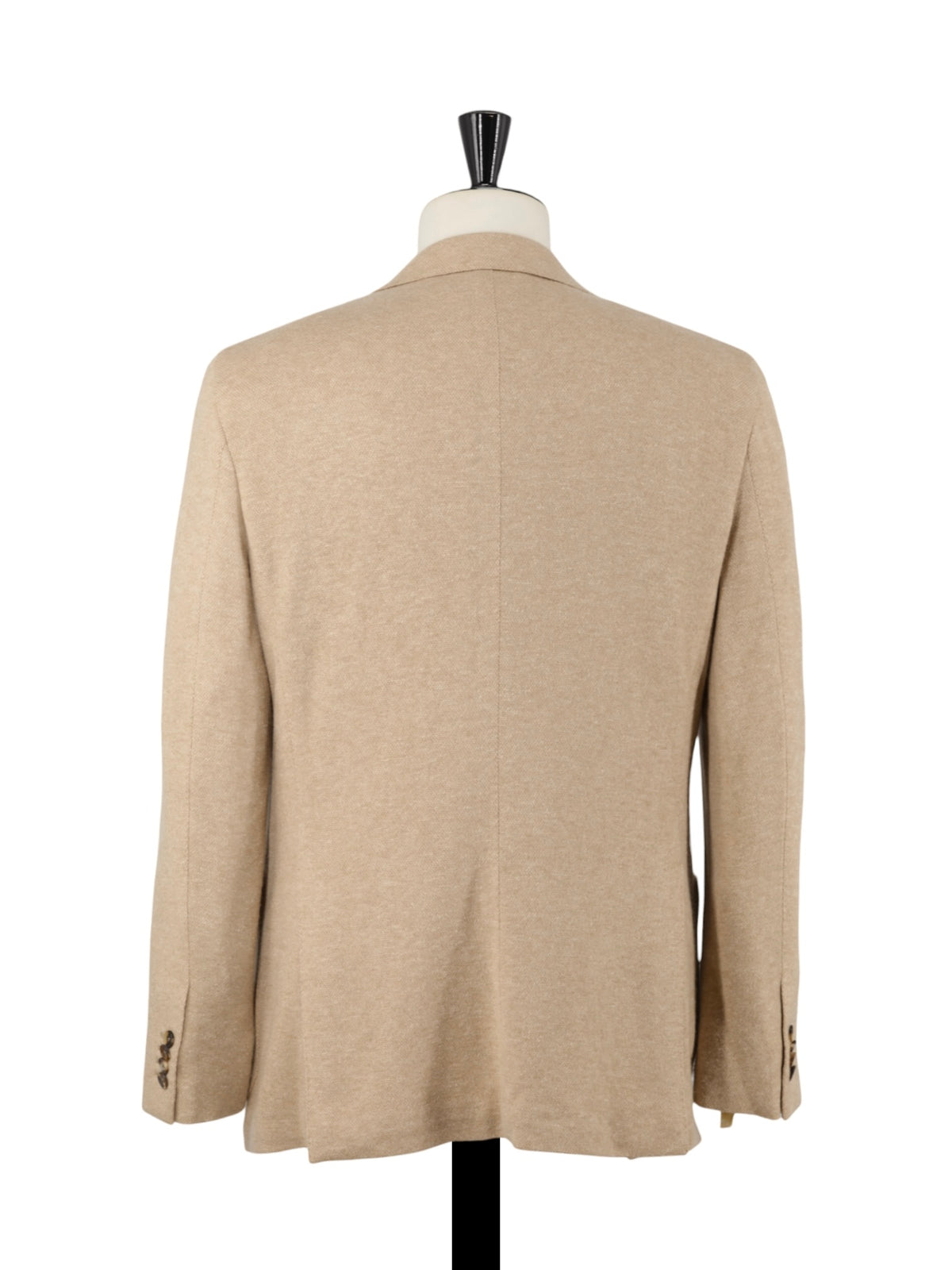 Caruso Light Brown Pure Camel Micro-Structure "Aida" Jacket